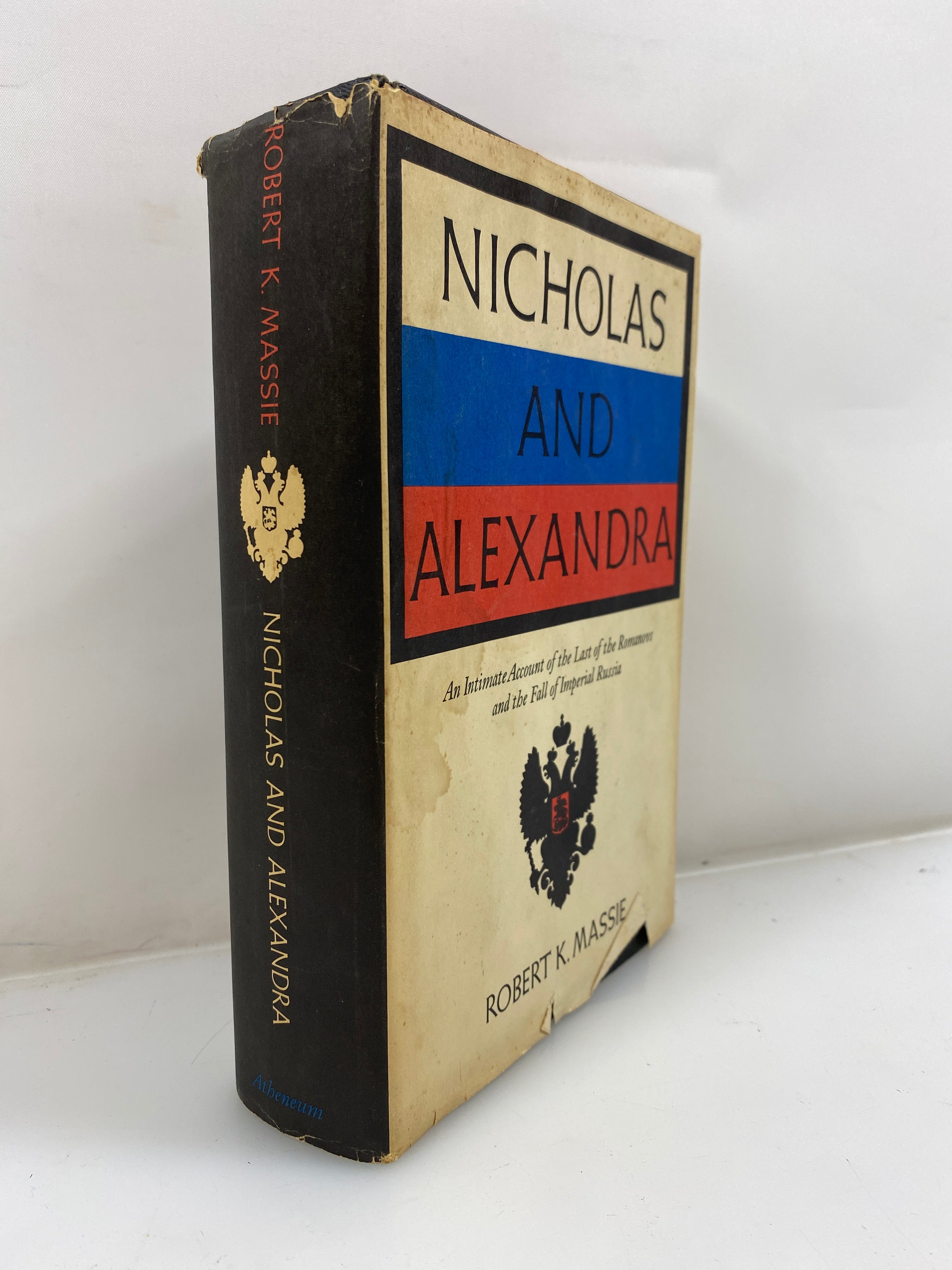 Nicholas and Alexandra by Massie 1967 HCDJ