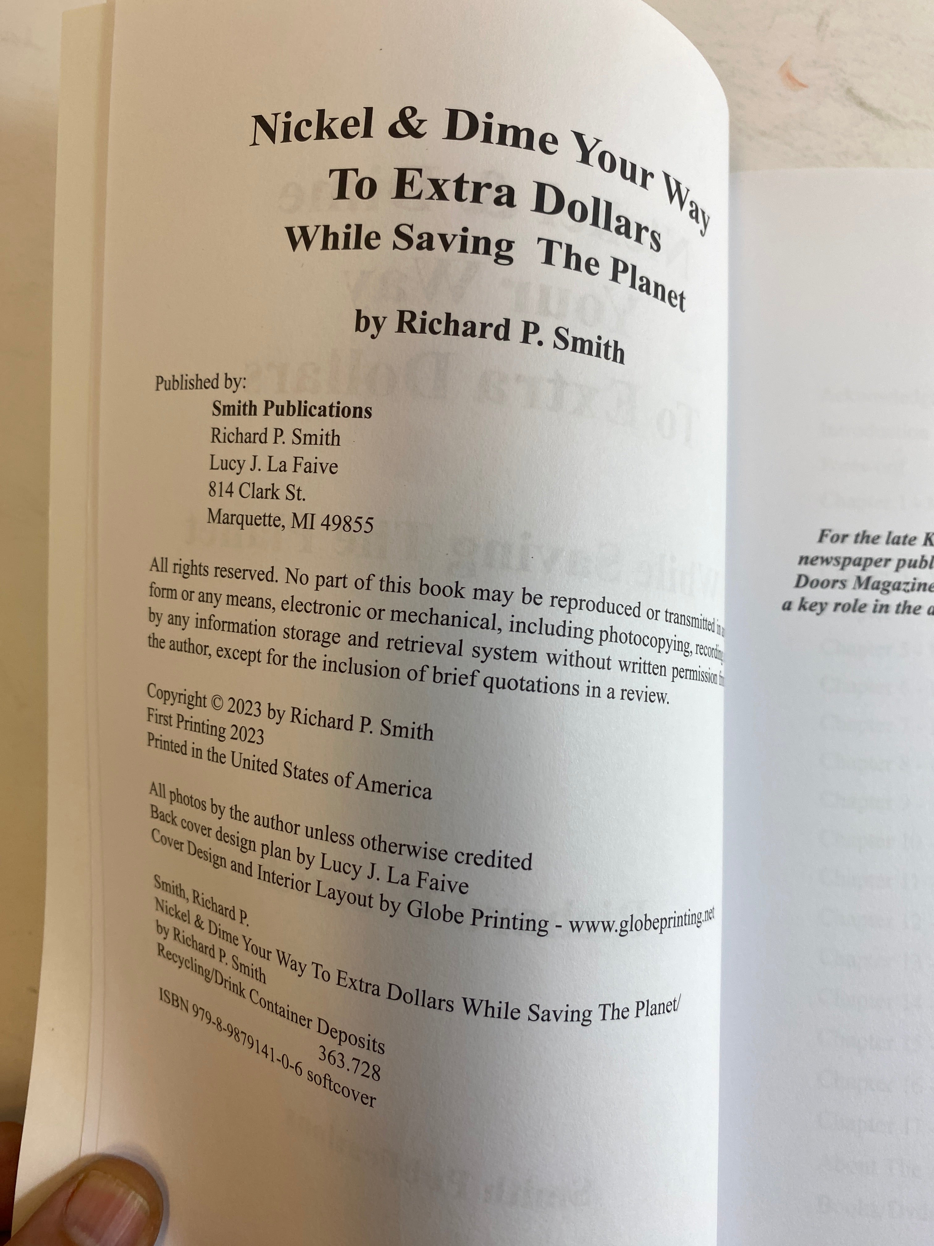 Nickel and Dime Your Way to Extra Dollars SC Richard Smith *Signed*