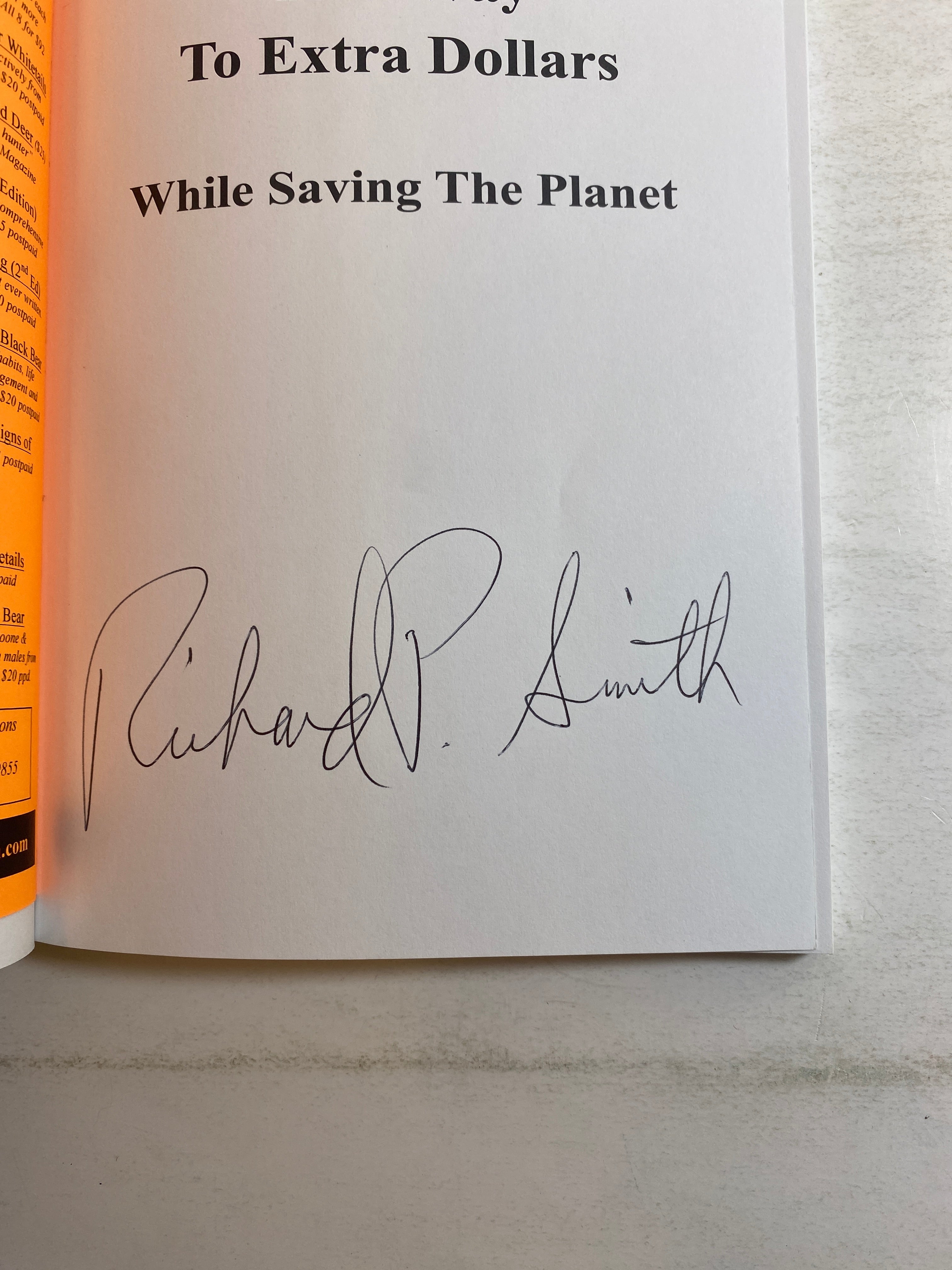 Nickel and Dime Your Way to Extra Dollars SC Richard Smith *Signed*