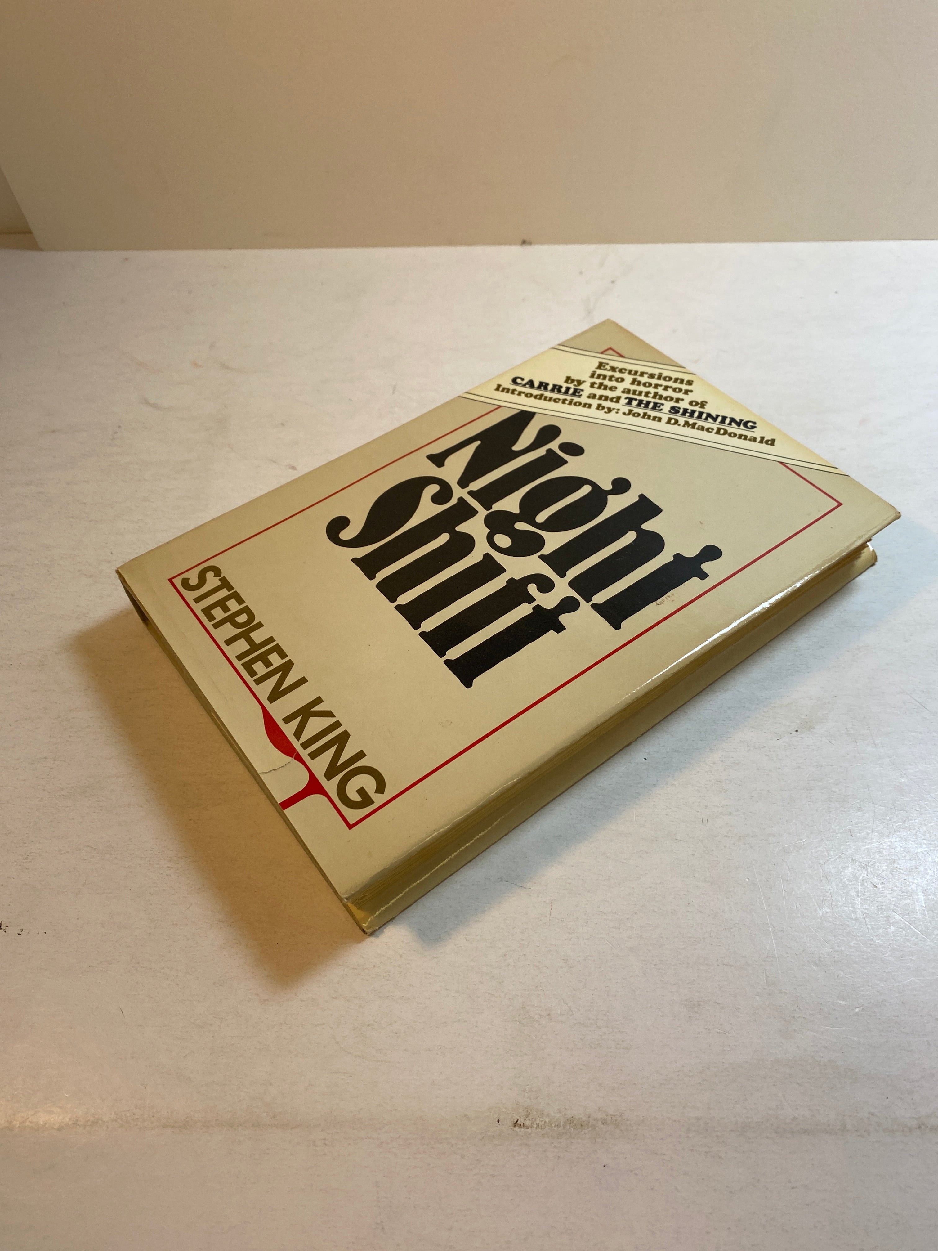 Night Shift Stephen King HCDJ 1978 Book Club Edition