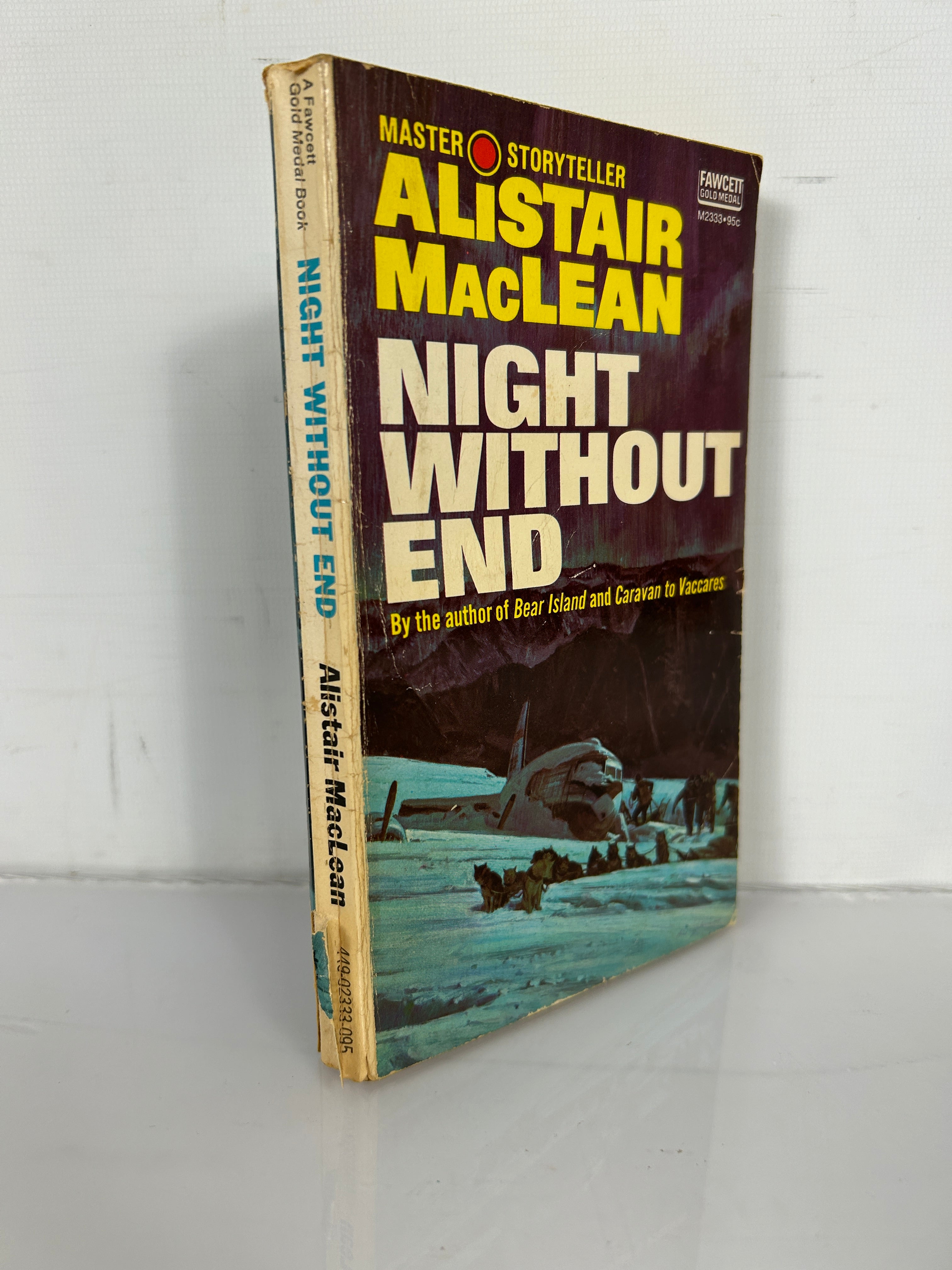 Night Without End by Alistair MacLean 1960 First Paperback Print SC