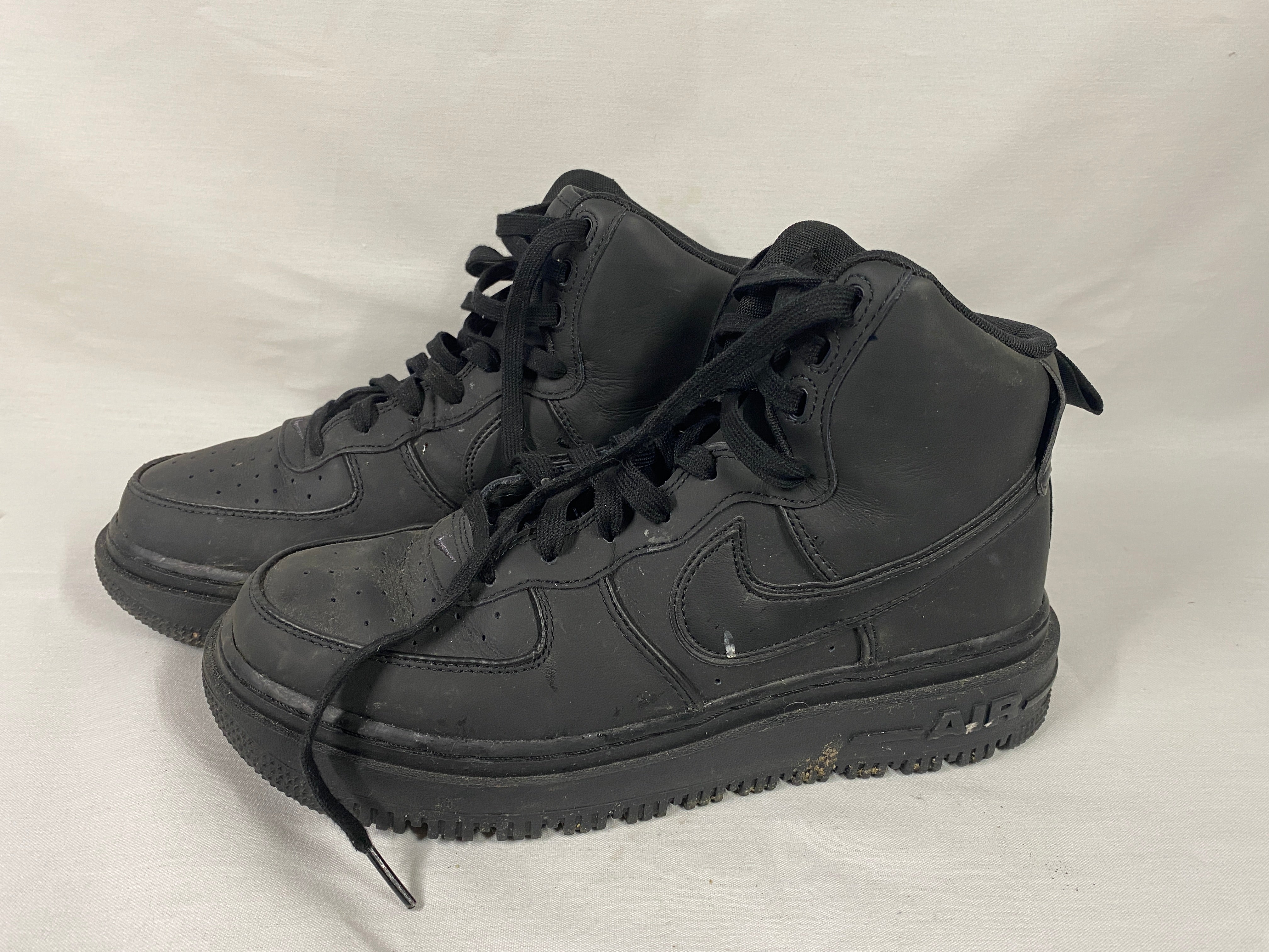 Nike Air Force 1 Boot Black Anthracite Sneakers Men's Size 9