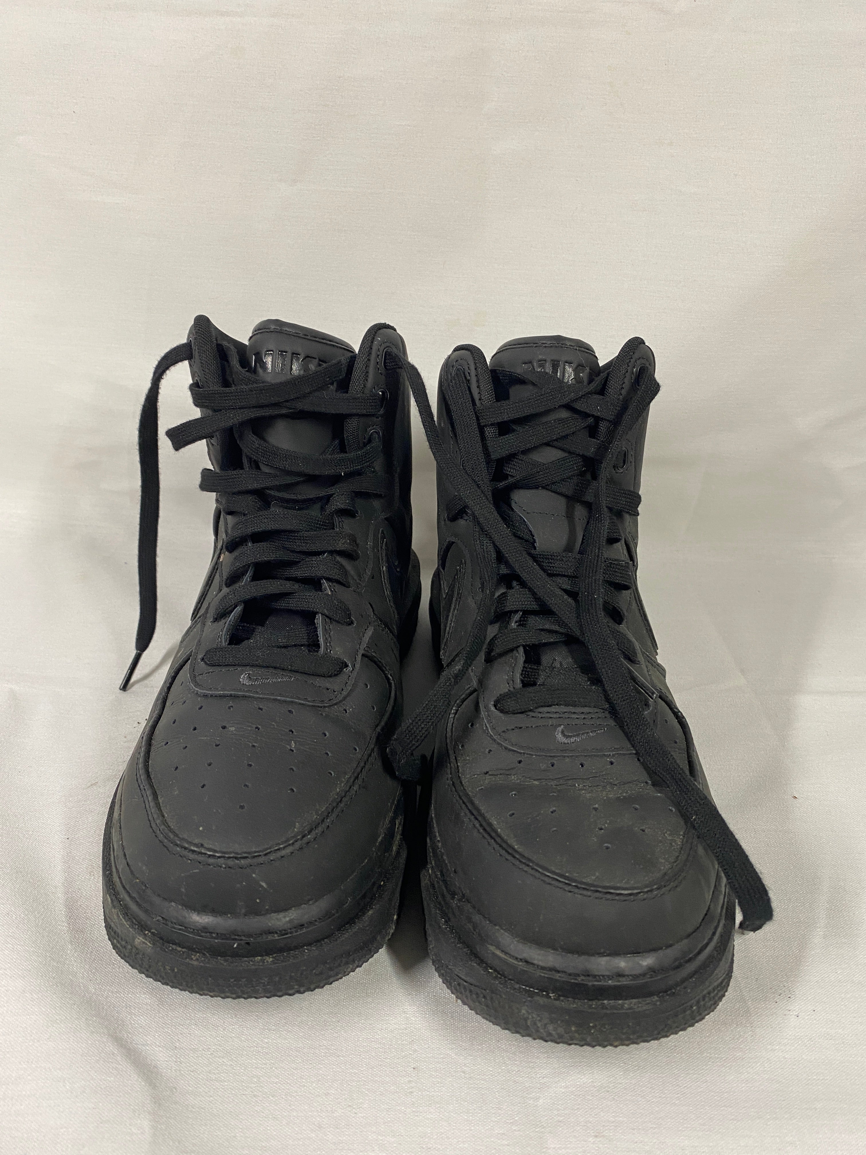 Nike Air Force 1 Boot Black Anthracite Sneakers Men's Size 9