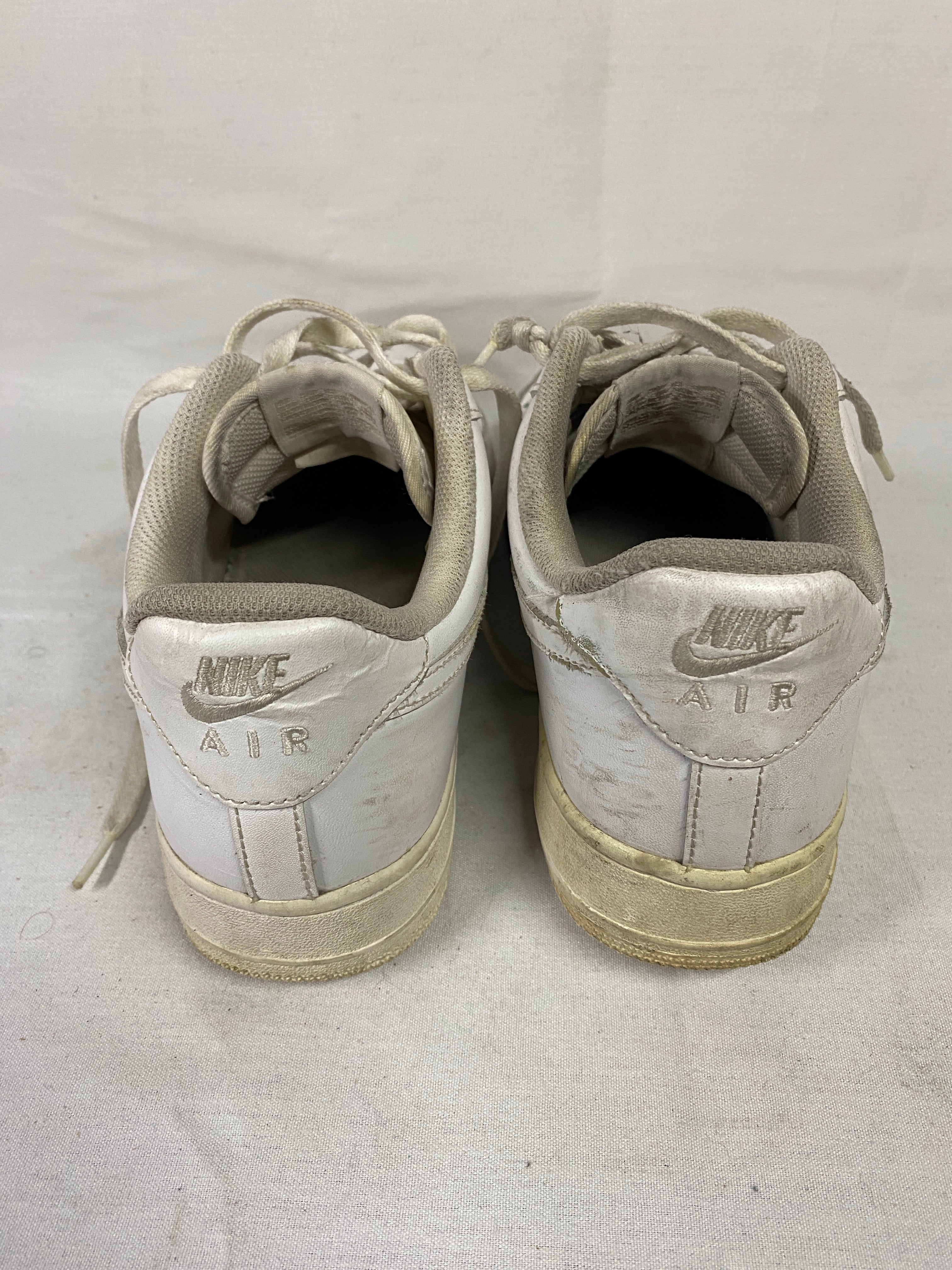 Nike Air Force 1 Triple White Sneakers Men's Size 10.5