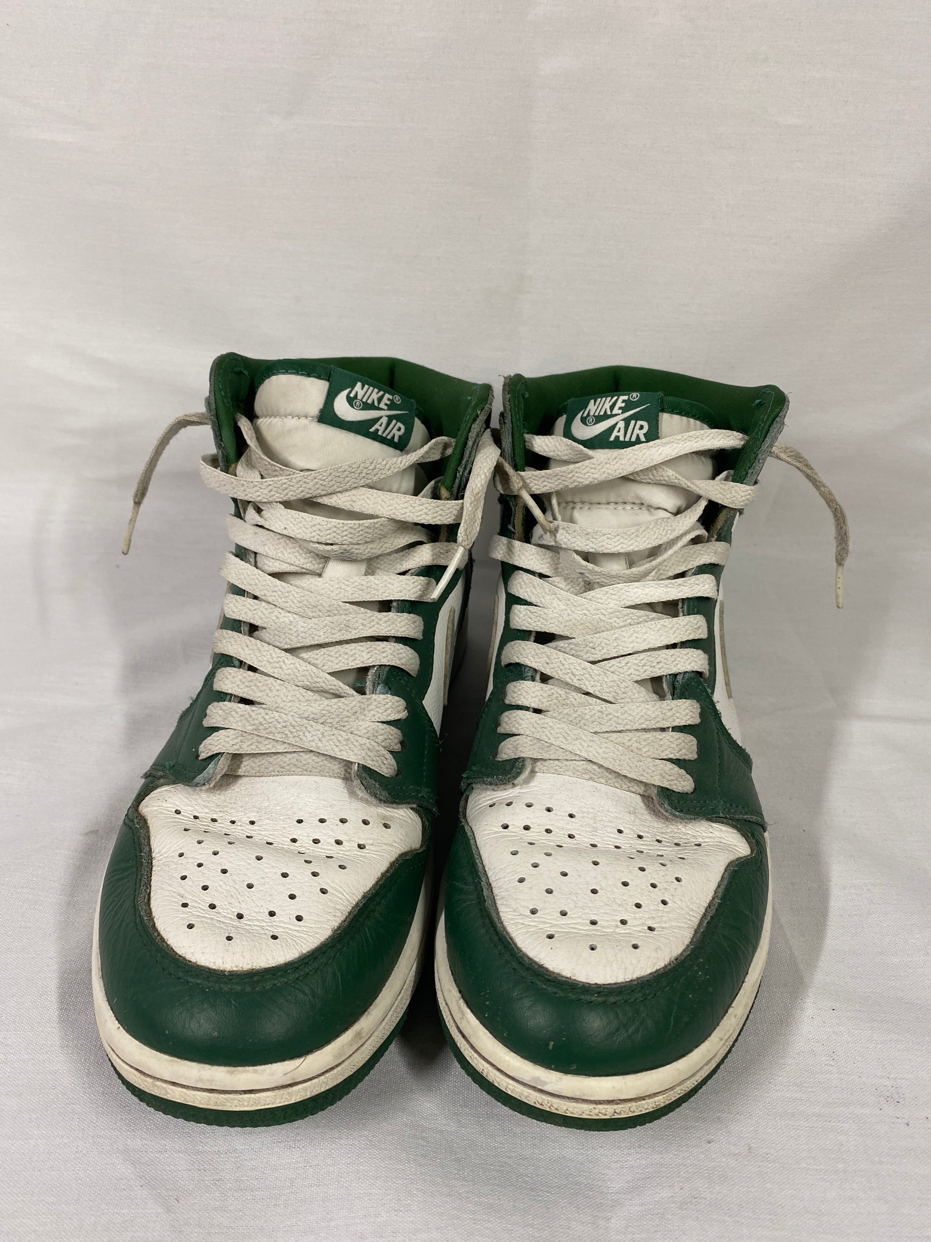 Nike Air Jordan 1 Retro High OG Gorge Green Sneakers Men's Size 8