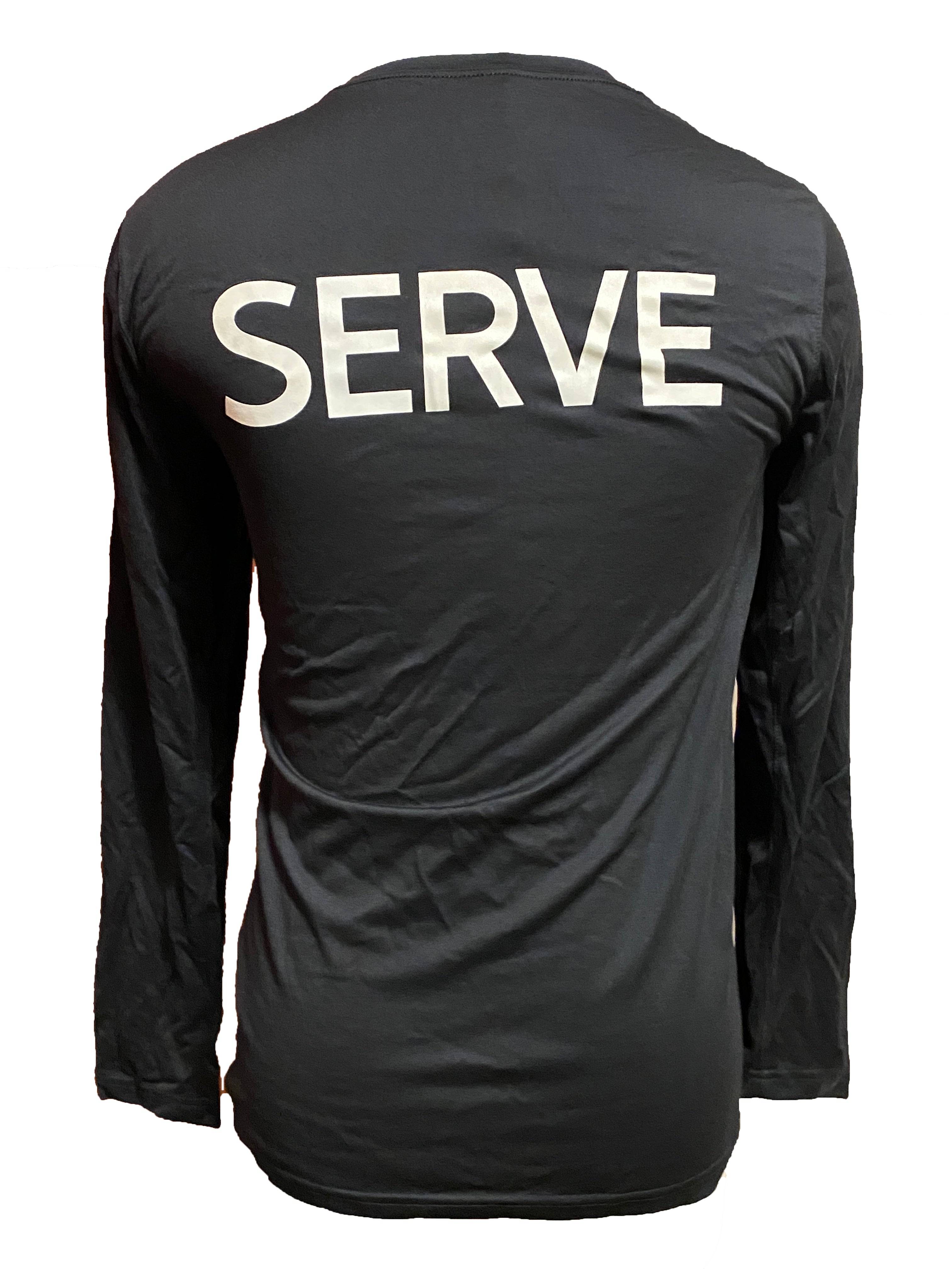 Nike Black Dri-Fit Michigan State Long Sleeve T-Shirt "Serve" Men's Size S