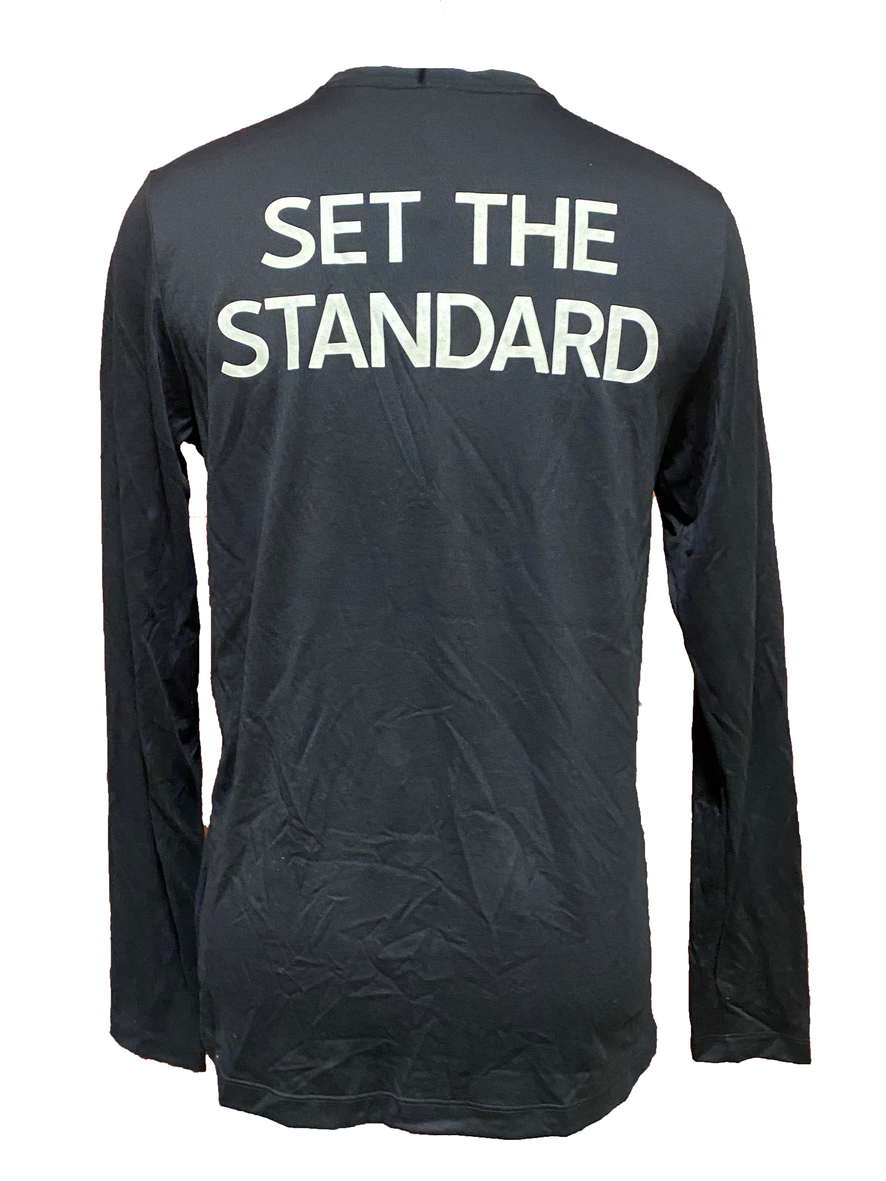 Nike Black Dri-Fit Michigan State Long Sleeve T-Shirt "Set the Standard" Men's Size S