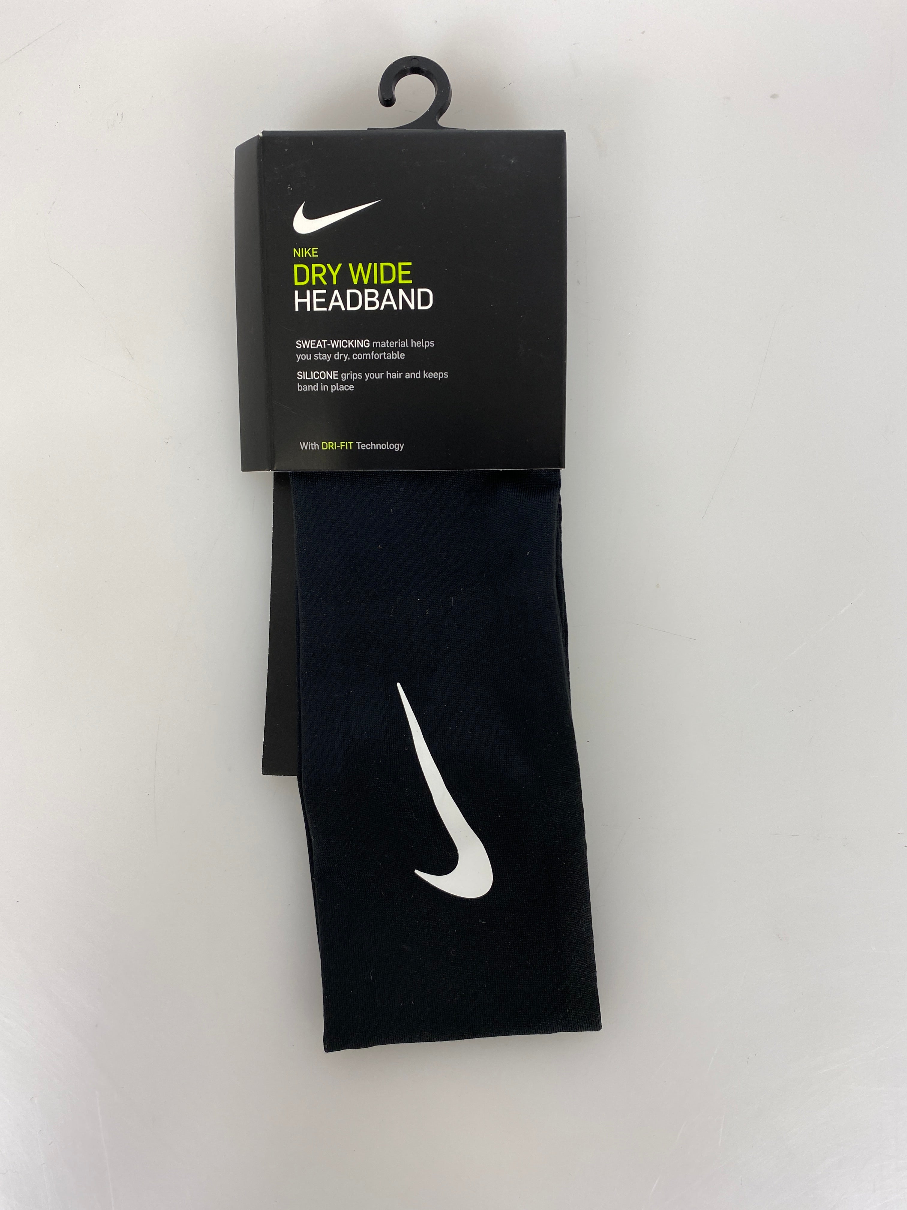 Nike Black Dry Wide Headband