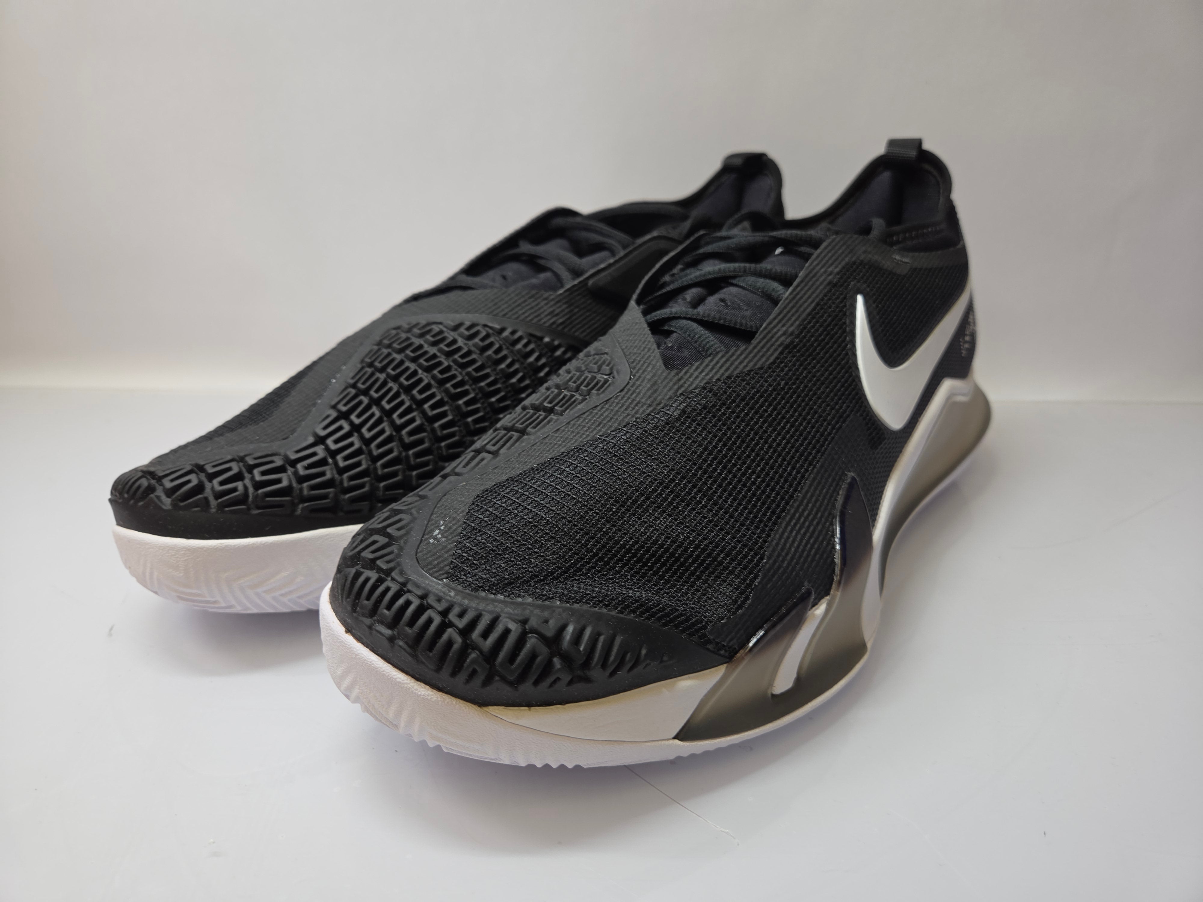 Nike Black React Vapor NXT CLY Tennis Shoes Men's Size 13