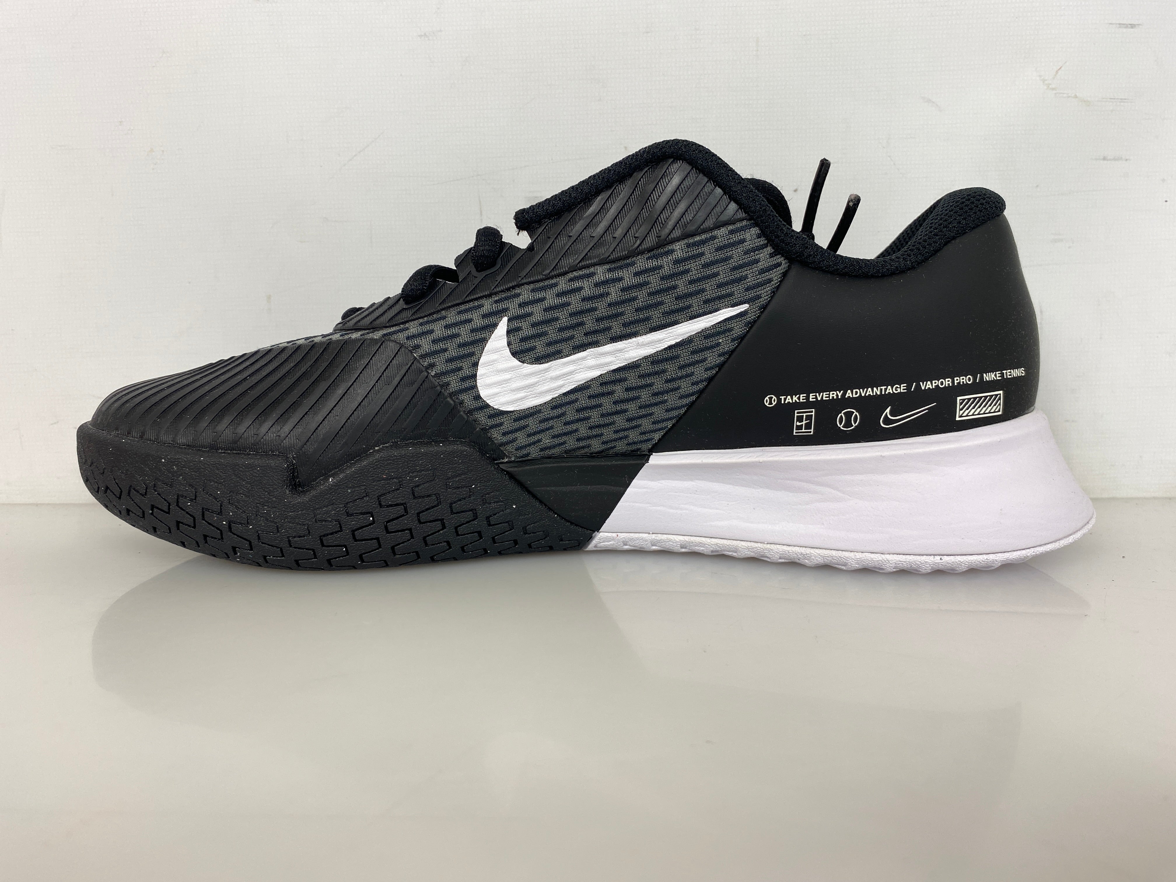 Nike Black Zoom Vapor Pro 2 HC Tennis Shoes Women's Size 8