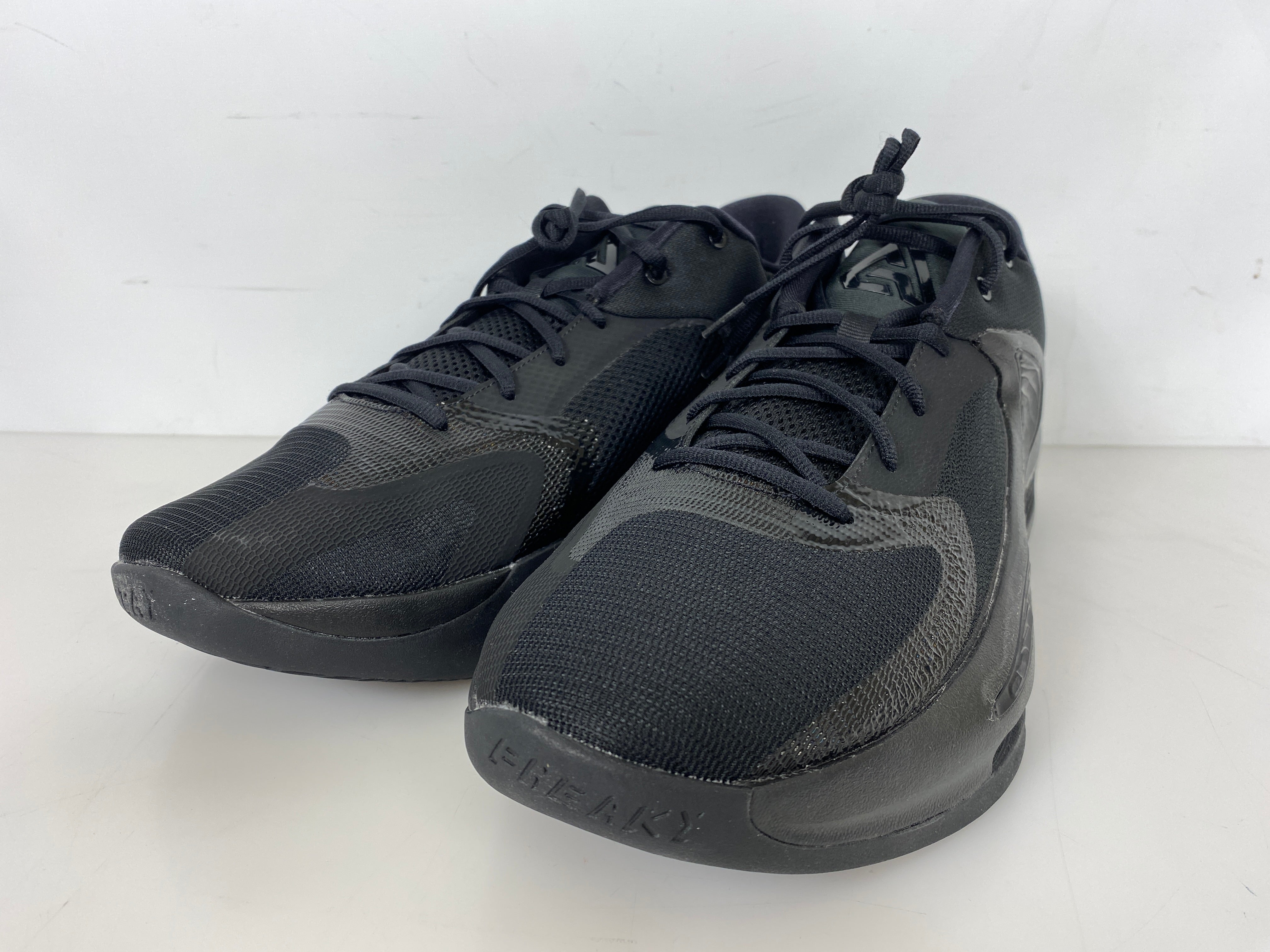 Nike Black/Black Zoom Freak 4 TB Promo Basketball Shoes Men's Size 15