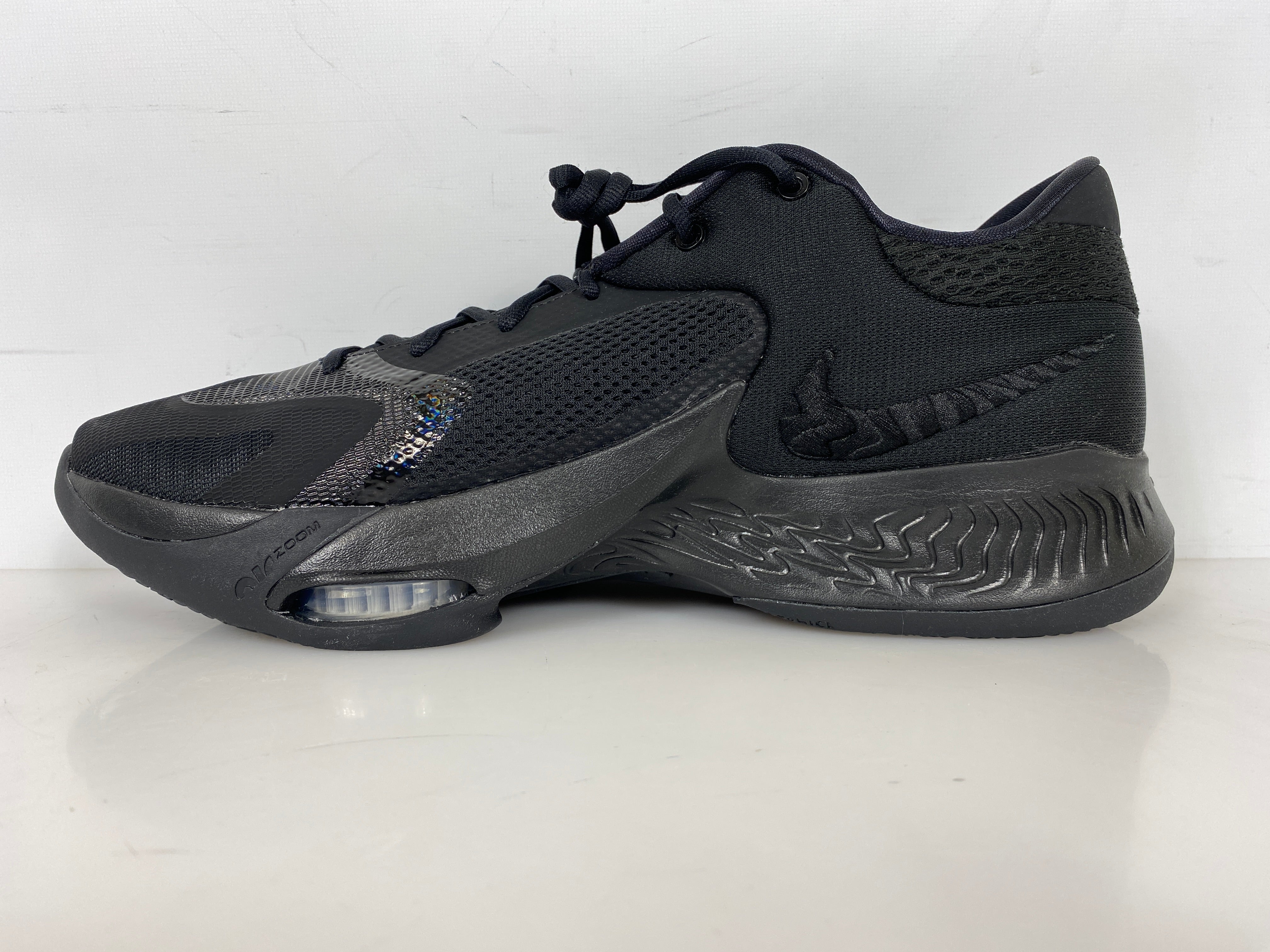 Nike Black/Black Zoom Freak 4 TB Promo Basketball Shoes Men's Size 15