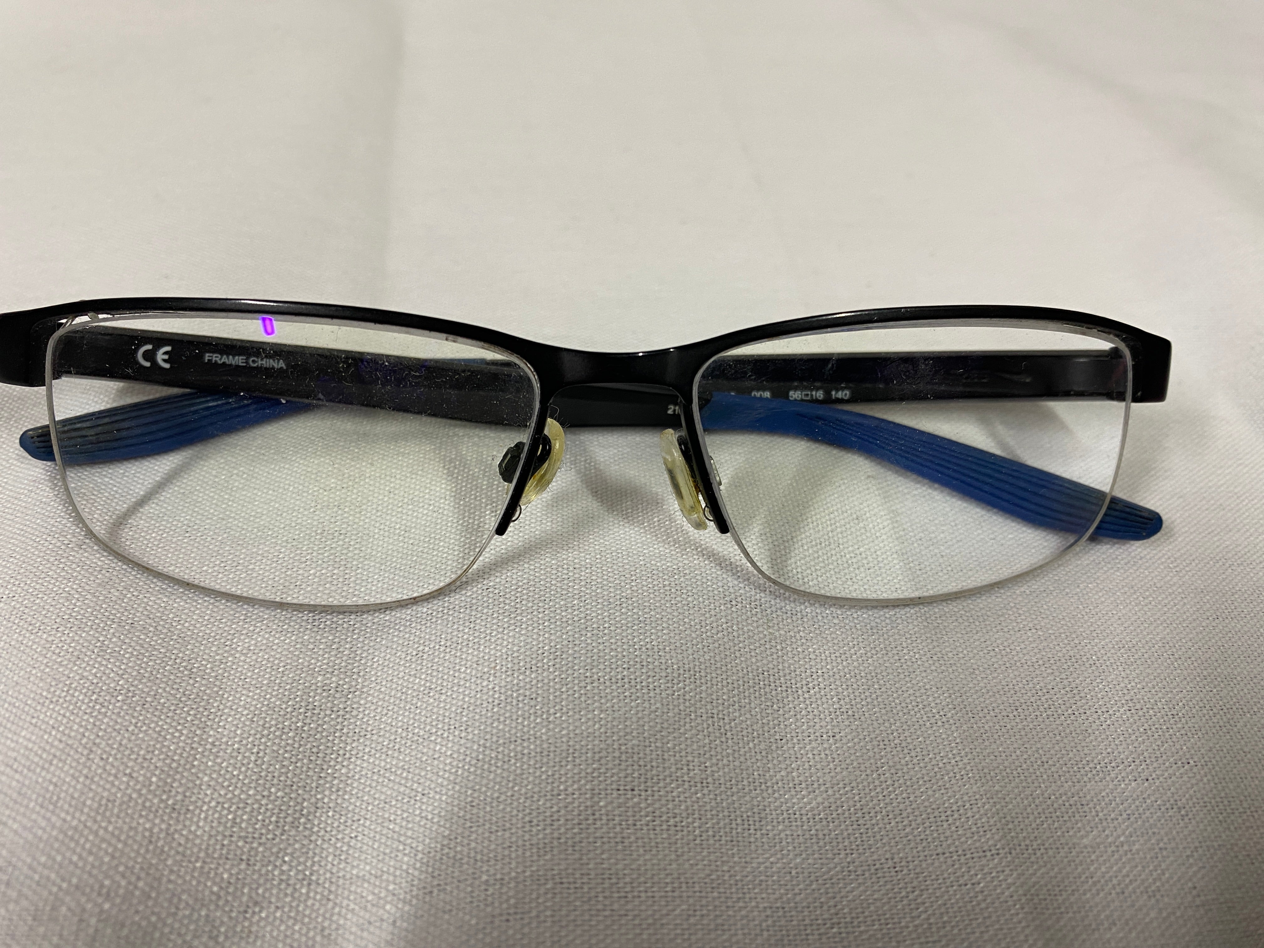 Nike Blue and Black Glasses