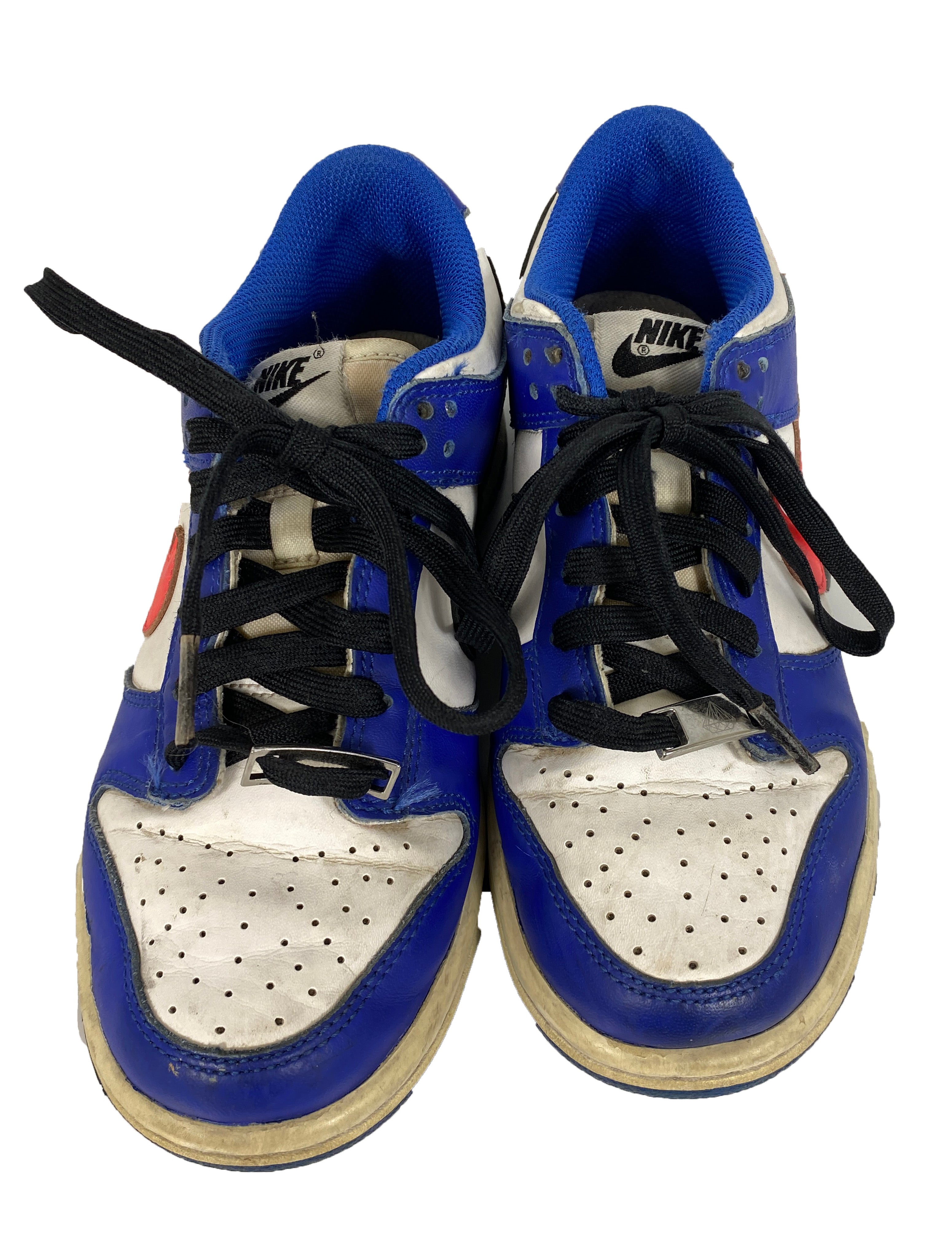 Nike Blue Low Dunk Shoes Size 4Y