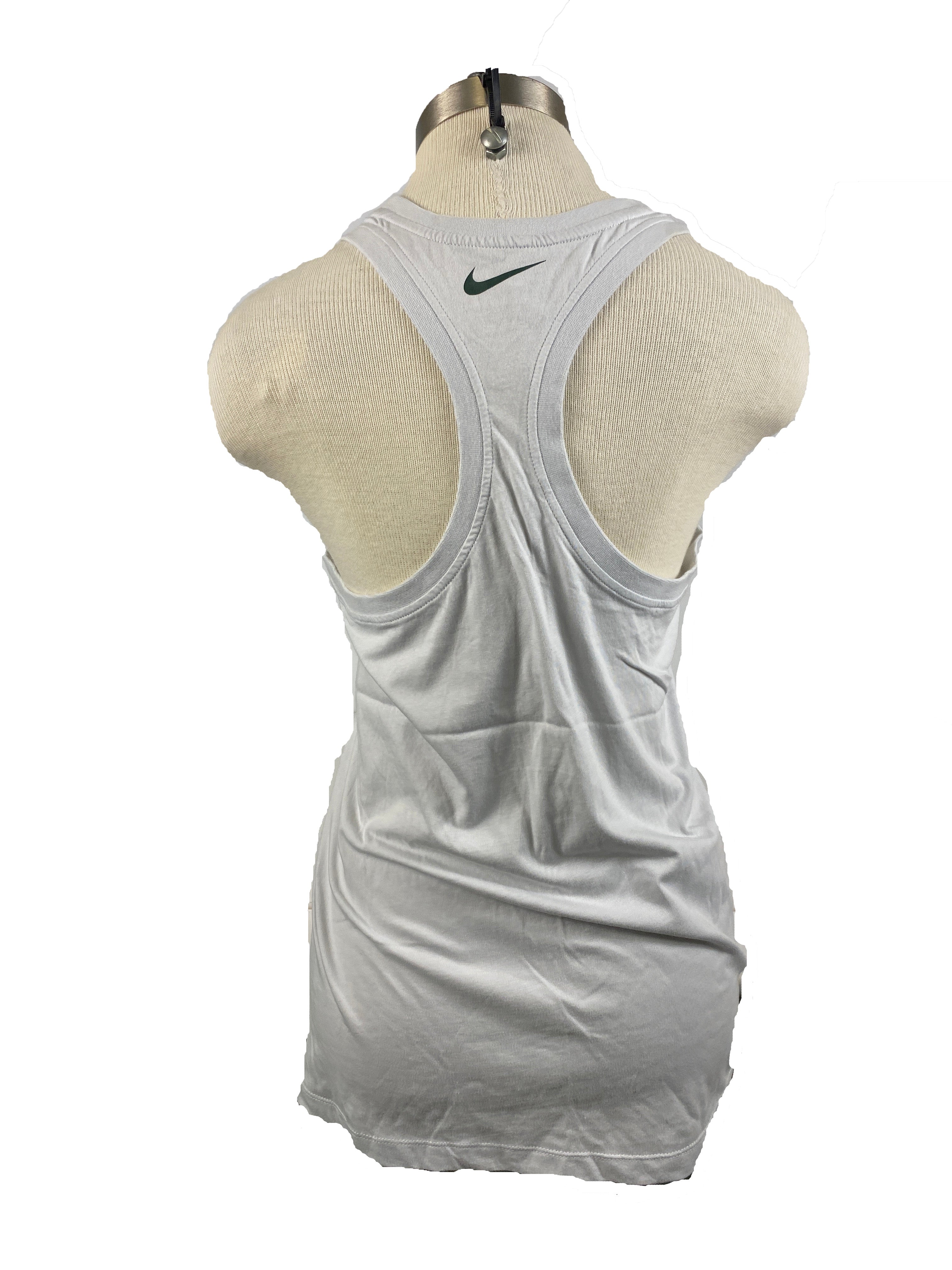 Nike Cotton Grey MSU Spartans Tank Top Women's Size S