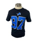 Nike Detroit Lions Aiden Hutchinson Black Jersy T-Shirt Men's Size S