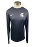 Nike Dri-Fit Black "SET THE STANDARD" Long Sleeve Shirt Men's Sizes S