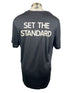 Nike Dri-Fit Black "SET THE STANDARD" Short Sleeve Shirt Men's Size XL
