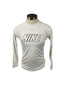 Nike Dri-Fit White Long Sleeve Swim Shirt Men's Size M