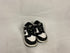 Nike Dunk Low Baby/Toddler Sneakers in Black and White Size 4C