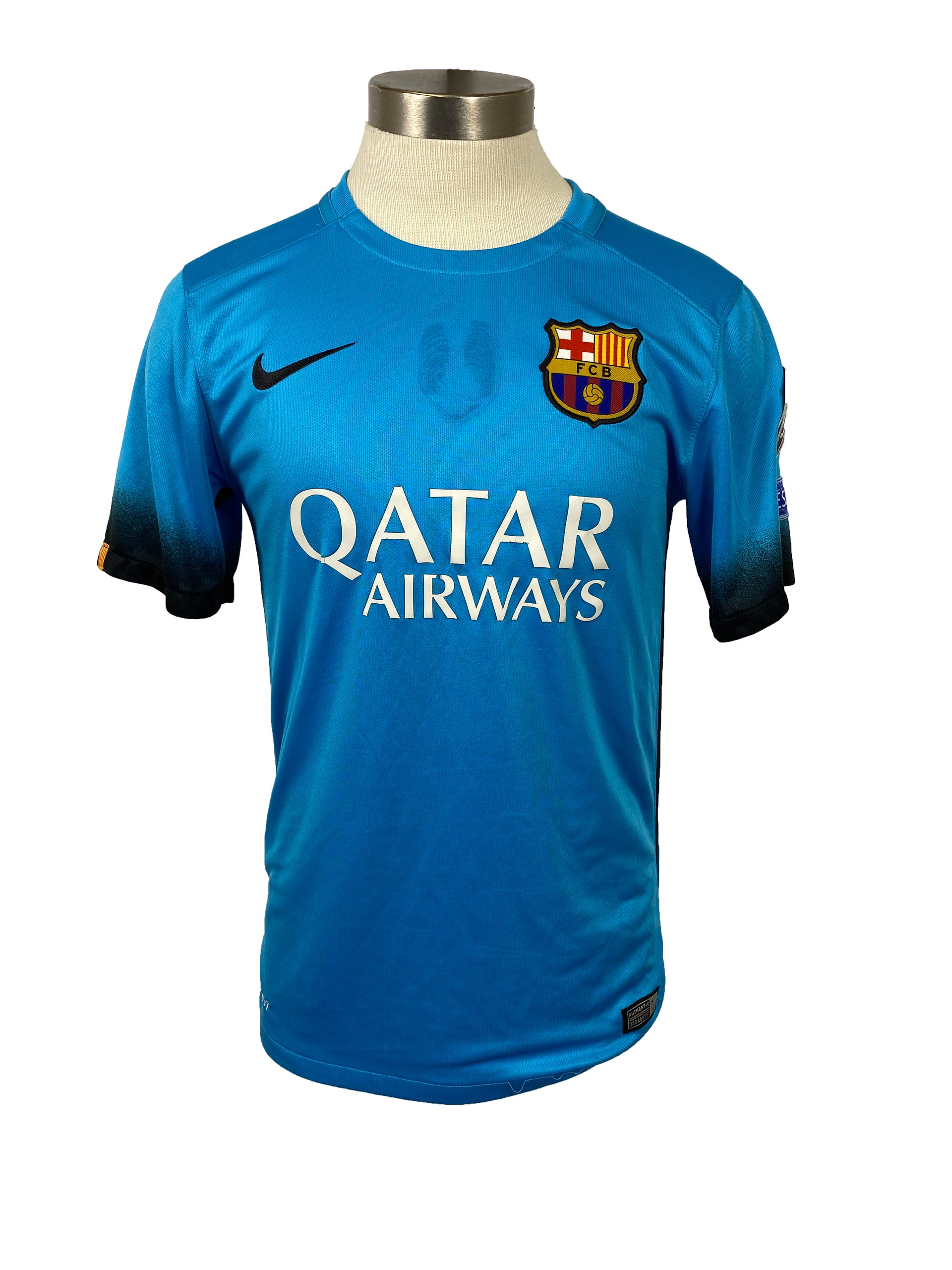 Nike FC Barcelona 2015/2016 3rd Shirt Kit Soccer Jersey Messi – MSU Surplus Store