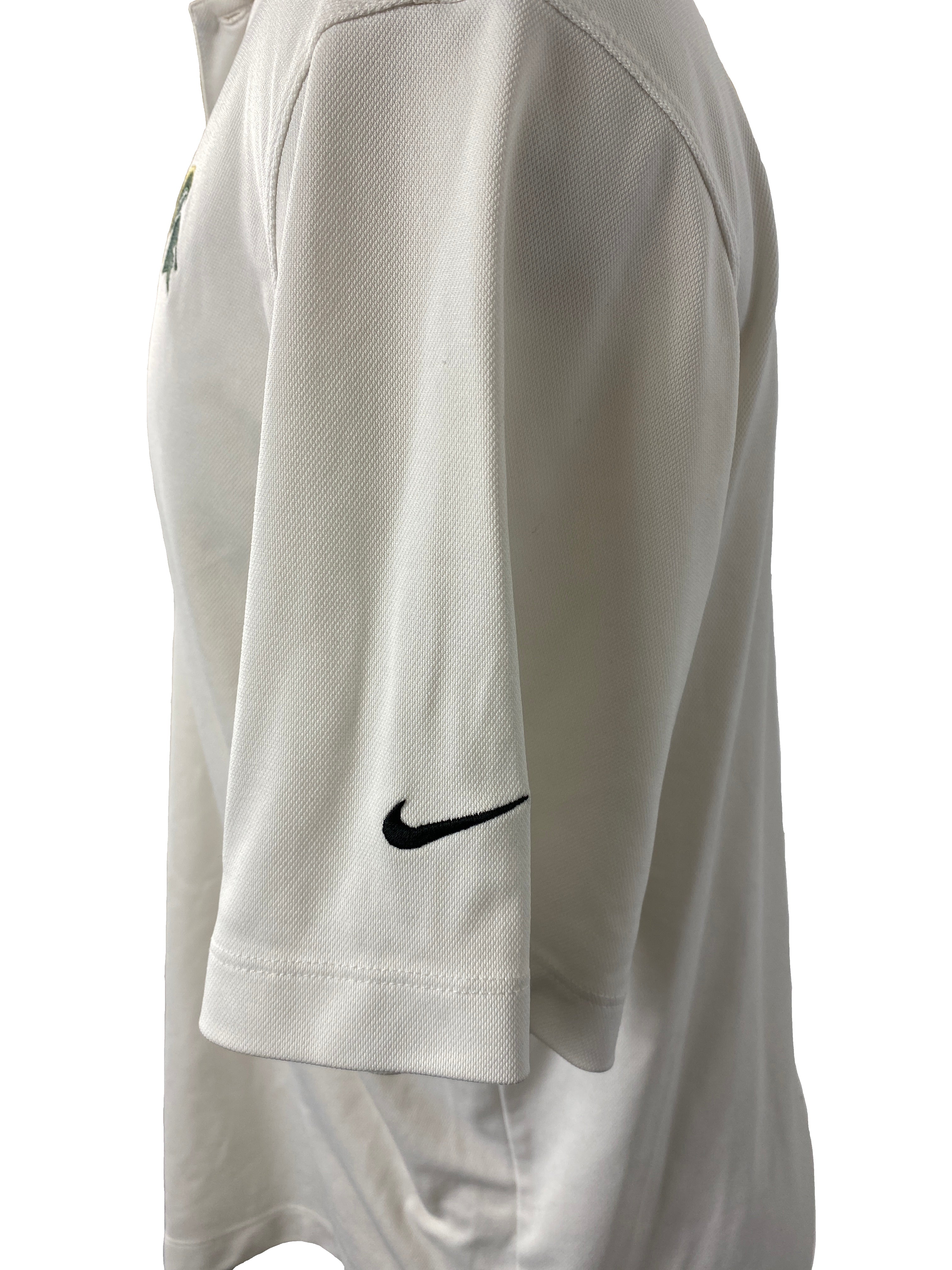 Nike Golf Michigan State University White Polo Men's Size L