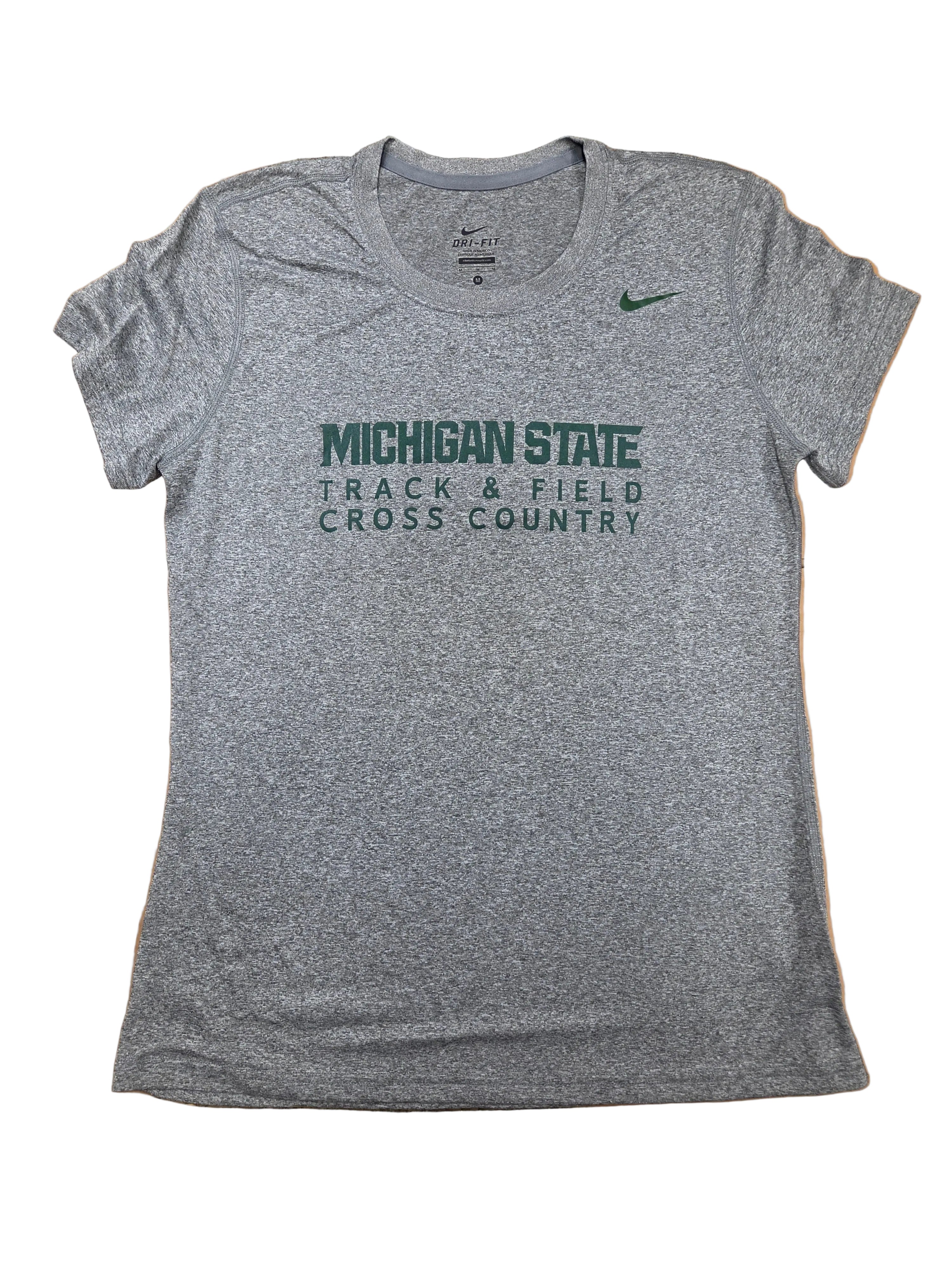 Nike Gray Dri-Fit Track & Field Cross Country T-Shirt Women's Size 2XL