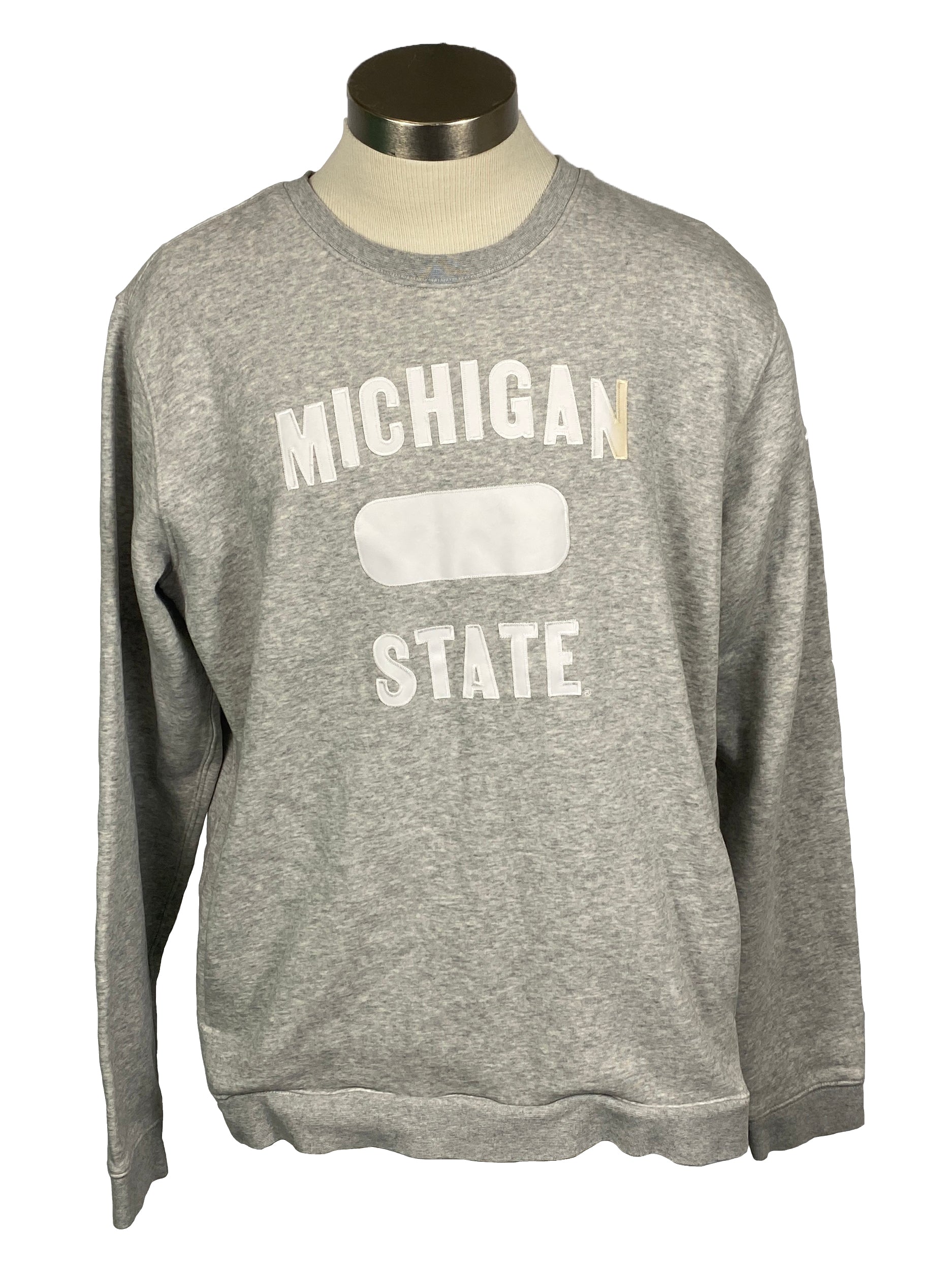 Nike Gray Michigan State Crewneck Sweatshirt Women's Size XL