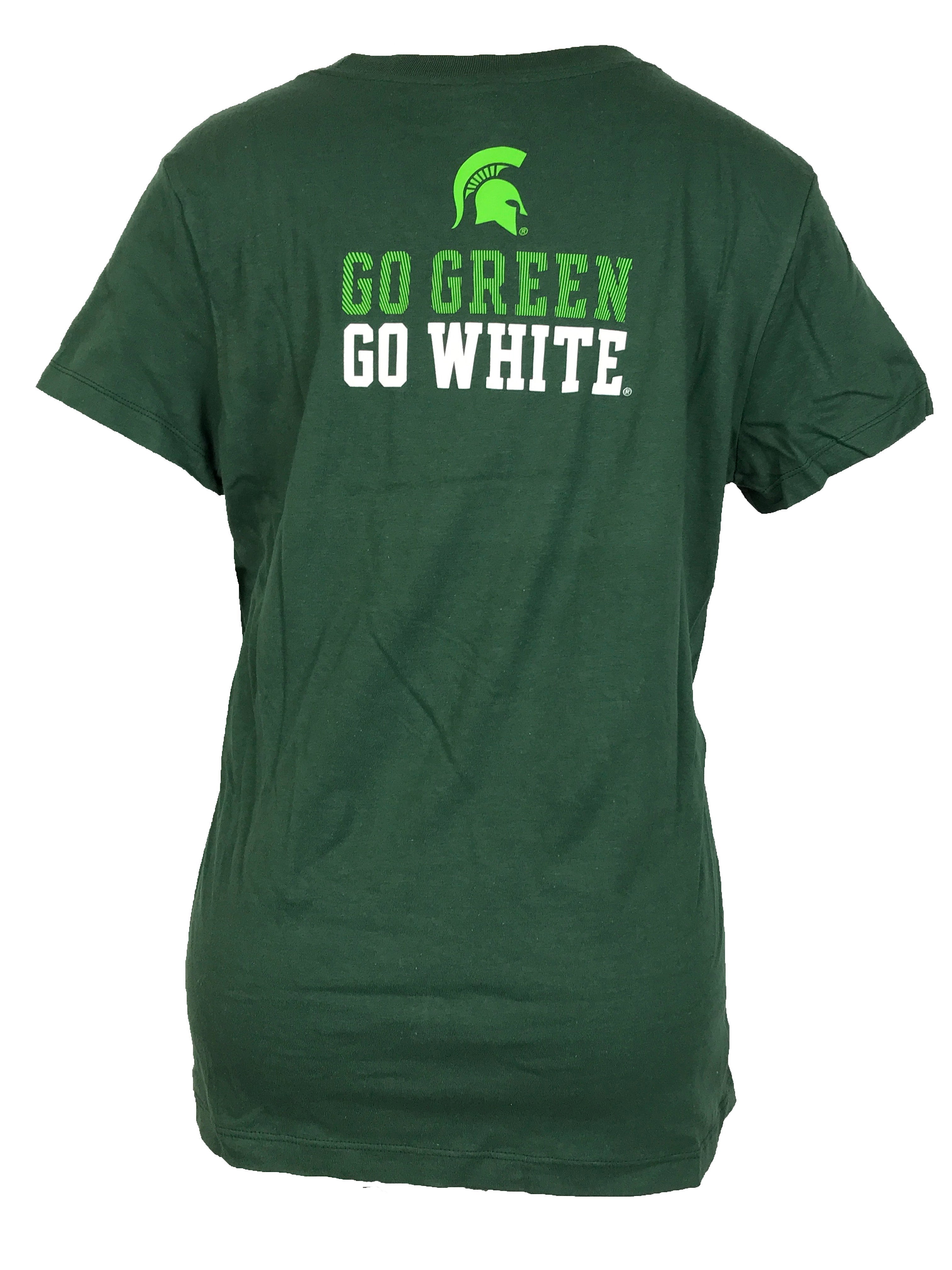 Nike Green 2019 MSU Football T-Shirt Women's Size S