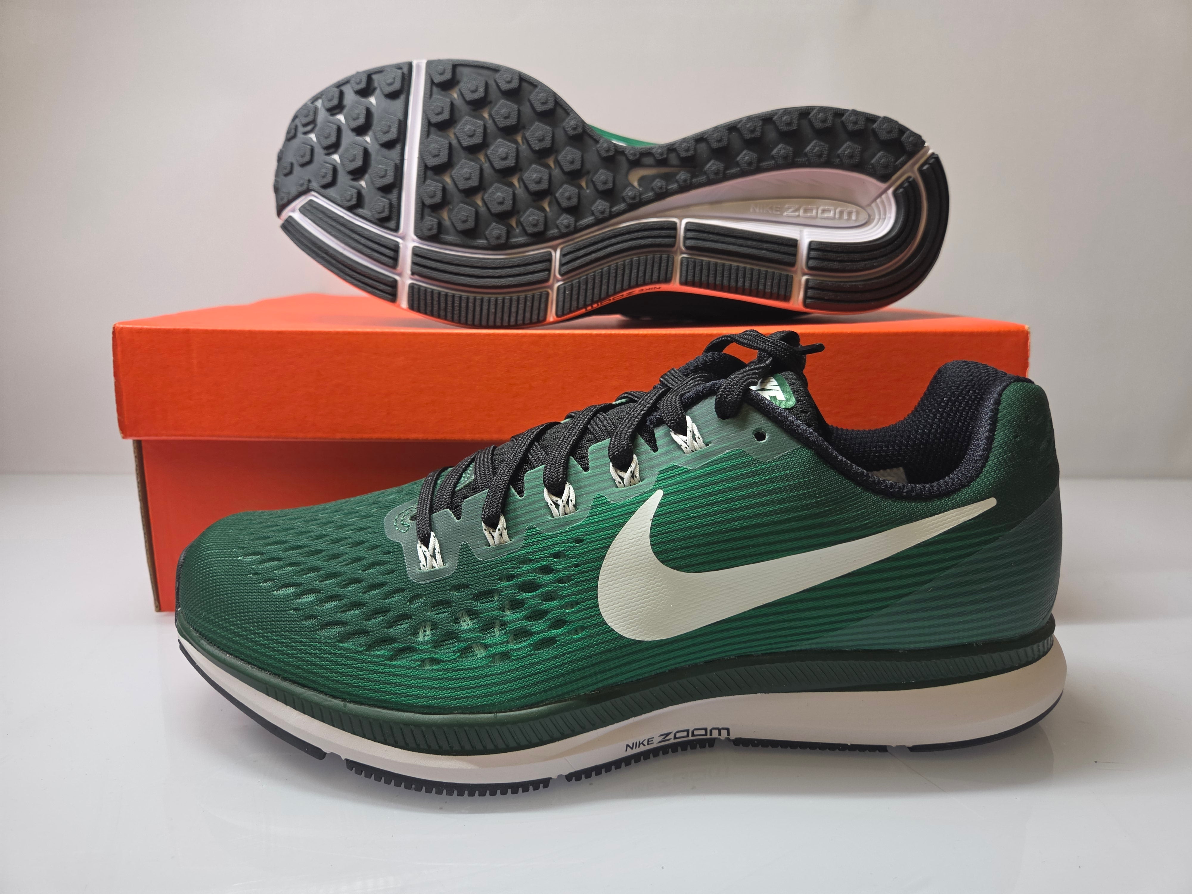 Nike Green Air Zoom Pegasus 34 TB Running Shoes Women's Size 10