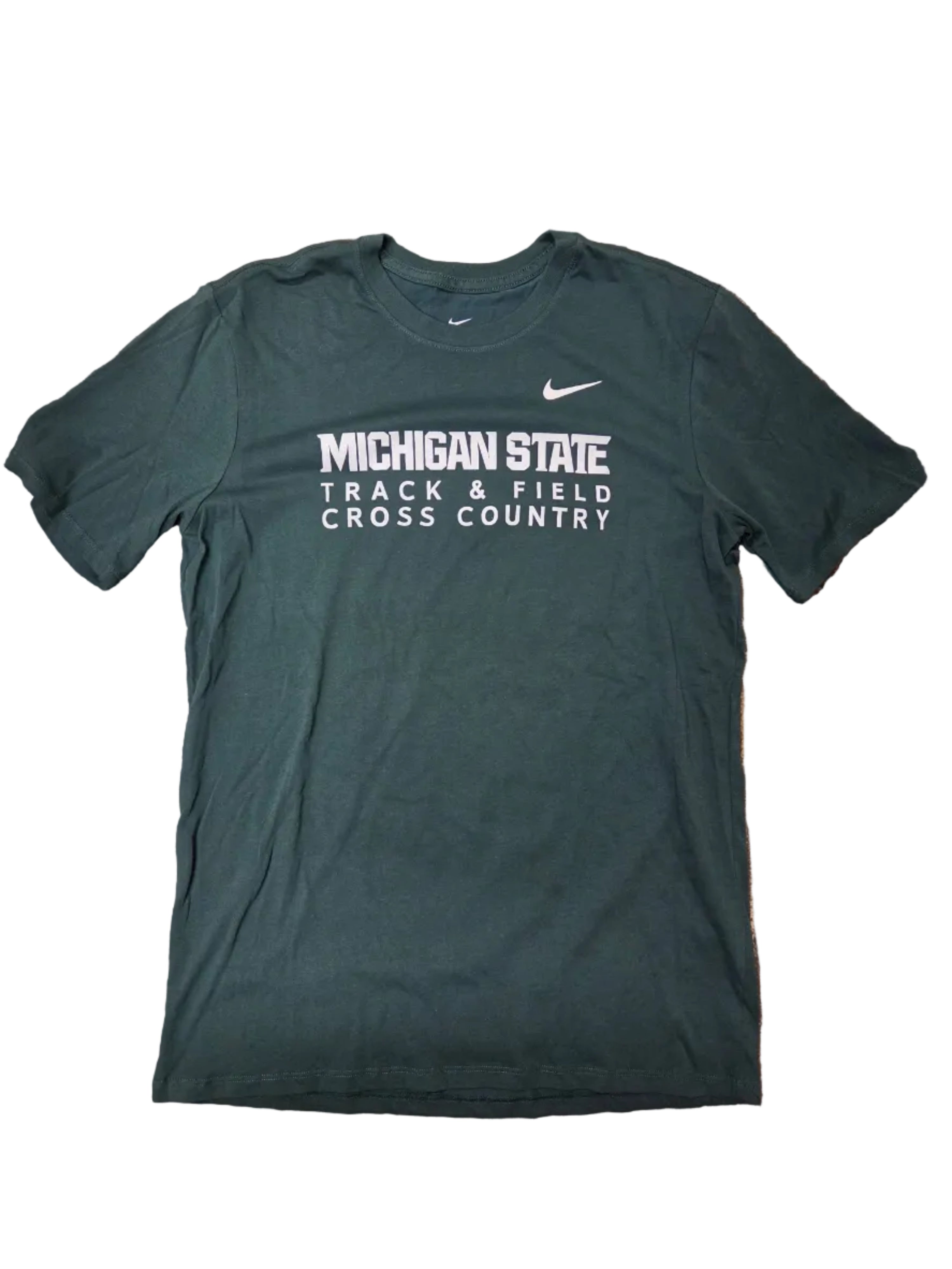 Nike Green Dri-Fit Track & Field Cross Country T-Shirt Men's Size M