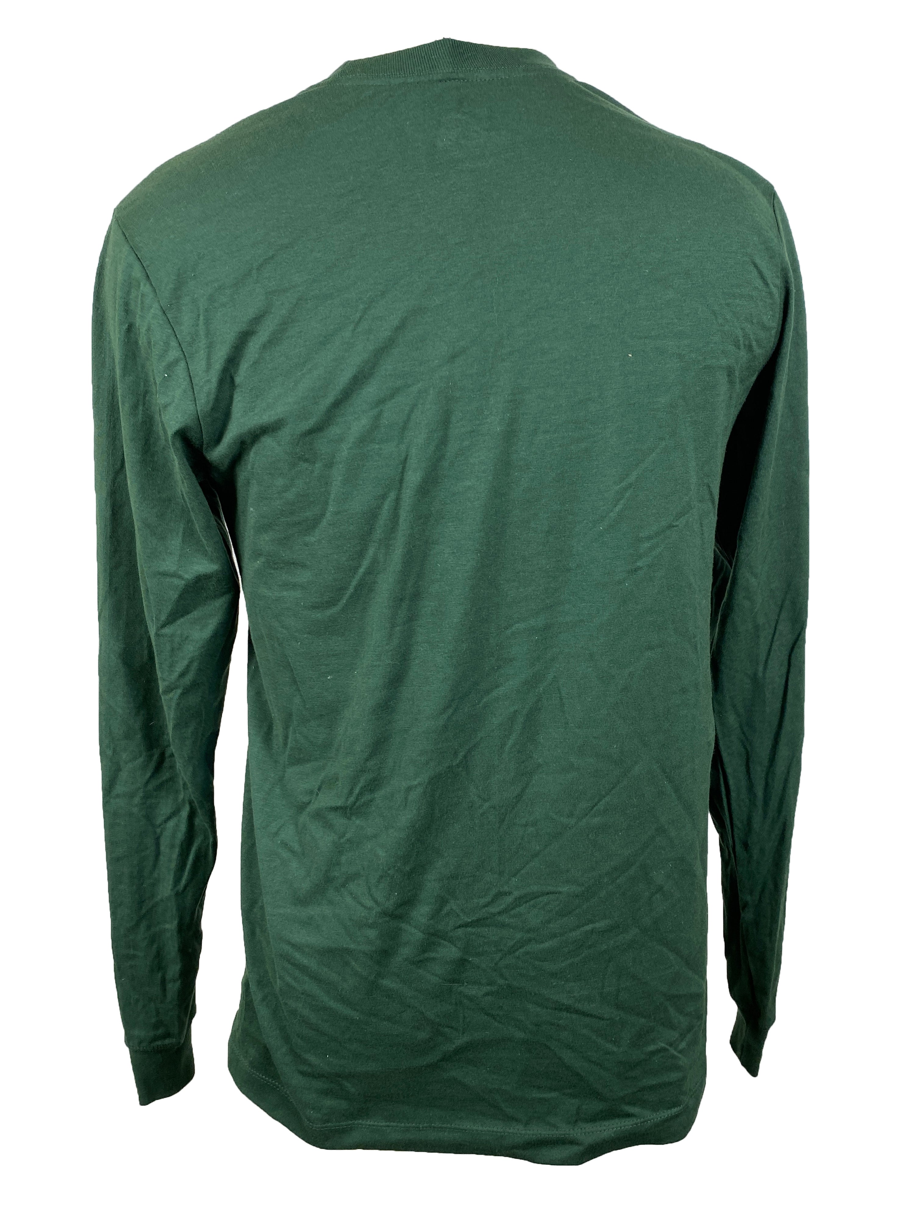 Nike Green Michigan State Long Sleeve T-Shirt Unisex Size Small