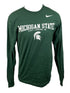 Nike Green Michigan State Long Sleeve T-Shirt Unisex Size Small