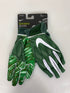 Nike Green Patterned Superbad Gloves Unisex Size XL