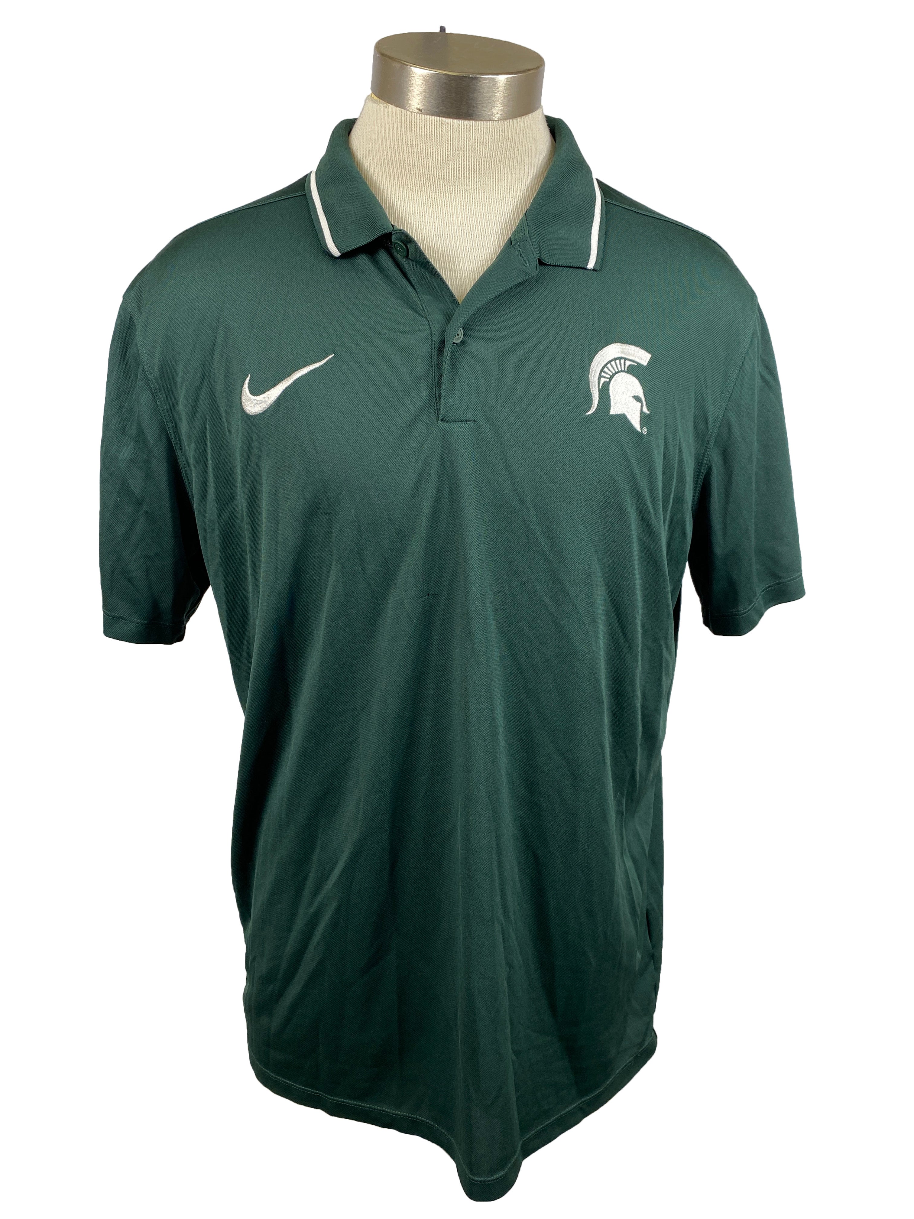 Nike Green Polo Men's Size Large