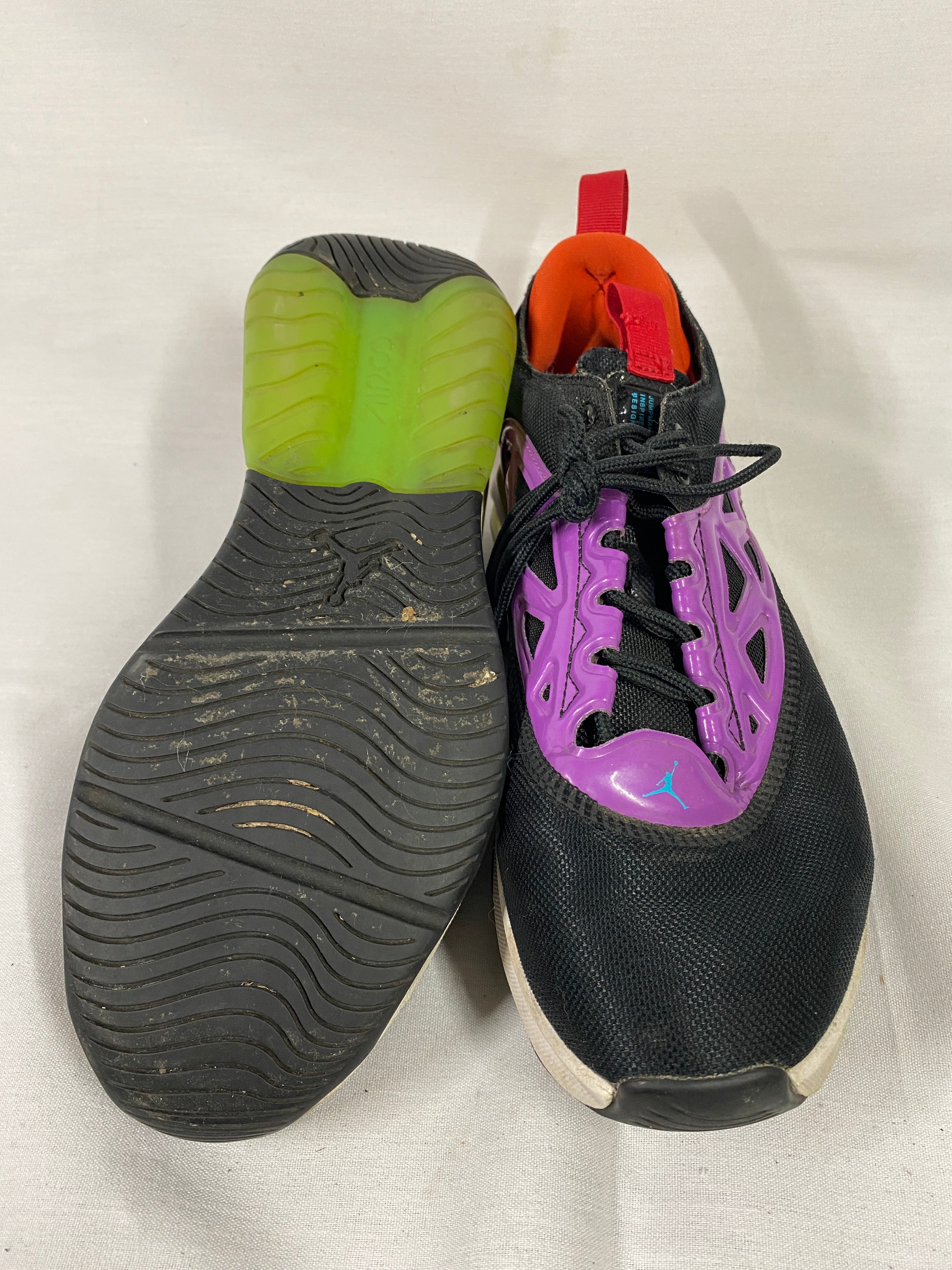 Nike Jordan Air Max 200xx Purple Nebula Sneakers Women's Size 8.5