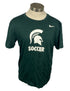 Nike Michigan State Soccer Green T-Shirt Unisex Size L