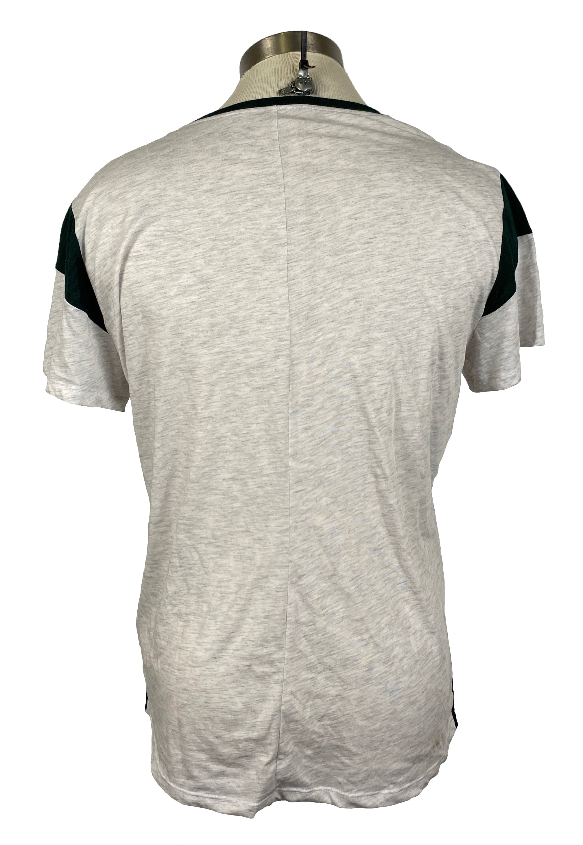 Nike Michigan State University White V-Neck T-Shirt Women's Size L