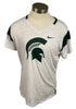 Nike Michigan State University White V-Neck T-Shirt Women's Size L
