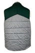 Nike MSU Gray and Green Puffer Vest Men's Size XL
