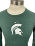 Nike MSU Green Slim-Fit Long-Sleeve T-Shirt Unisex Size M