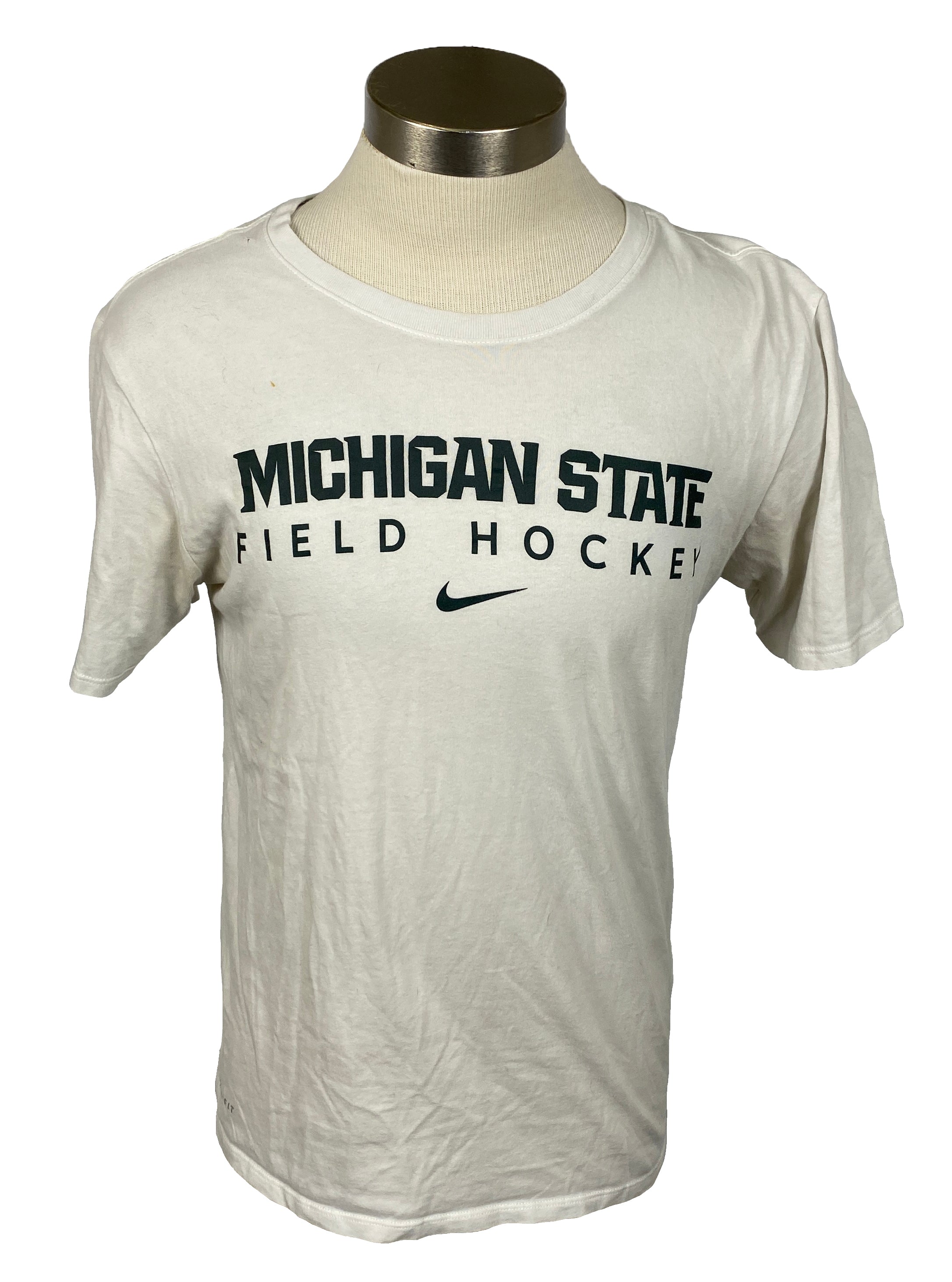Nike MSU White Field Hockey T-Shirt Unisex Size M