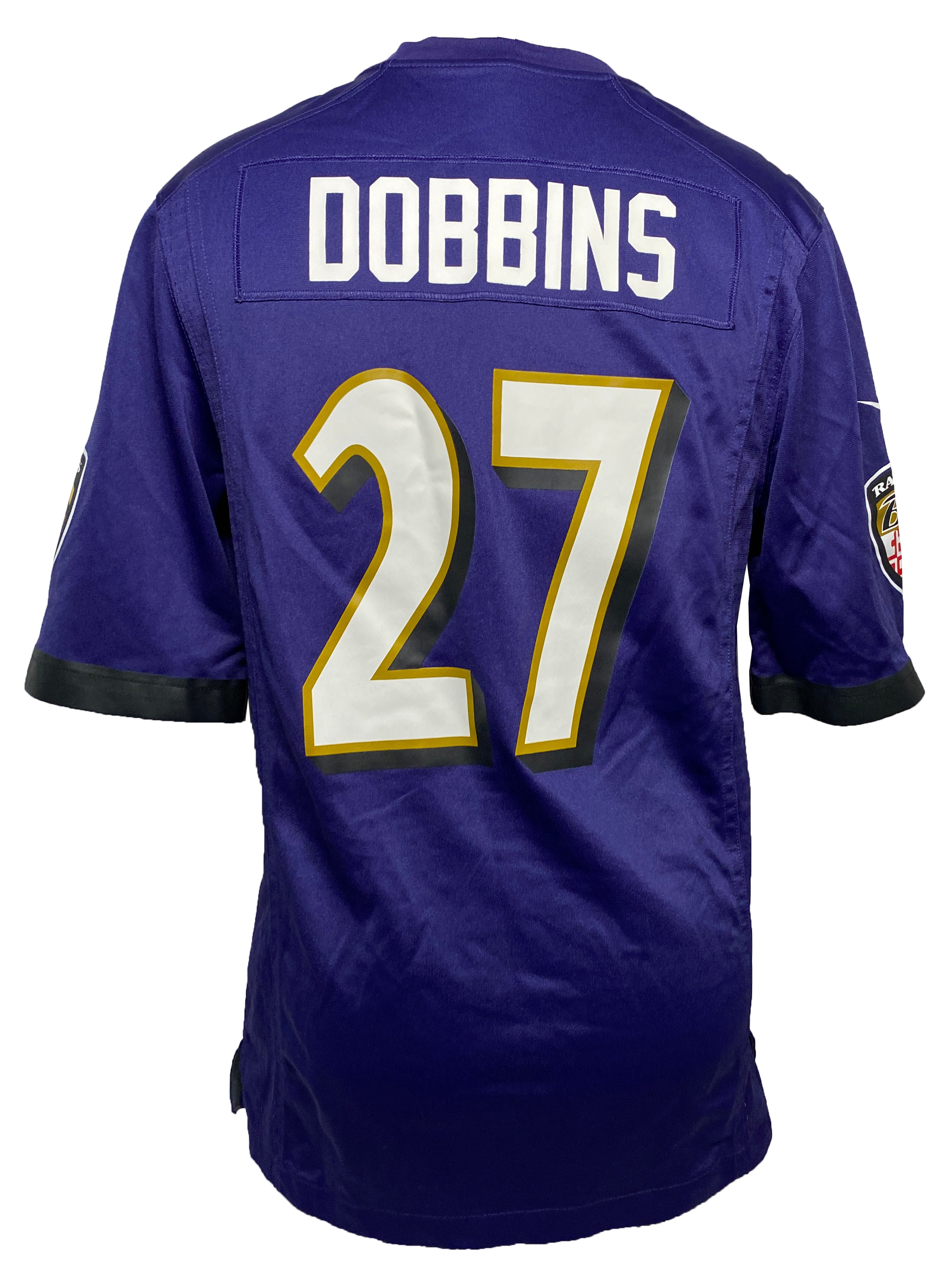 Nike NFL Baltimore Ravens On Field Jersey #27 Dobbins Men's Size Small