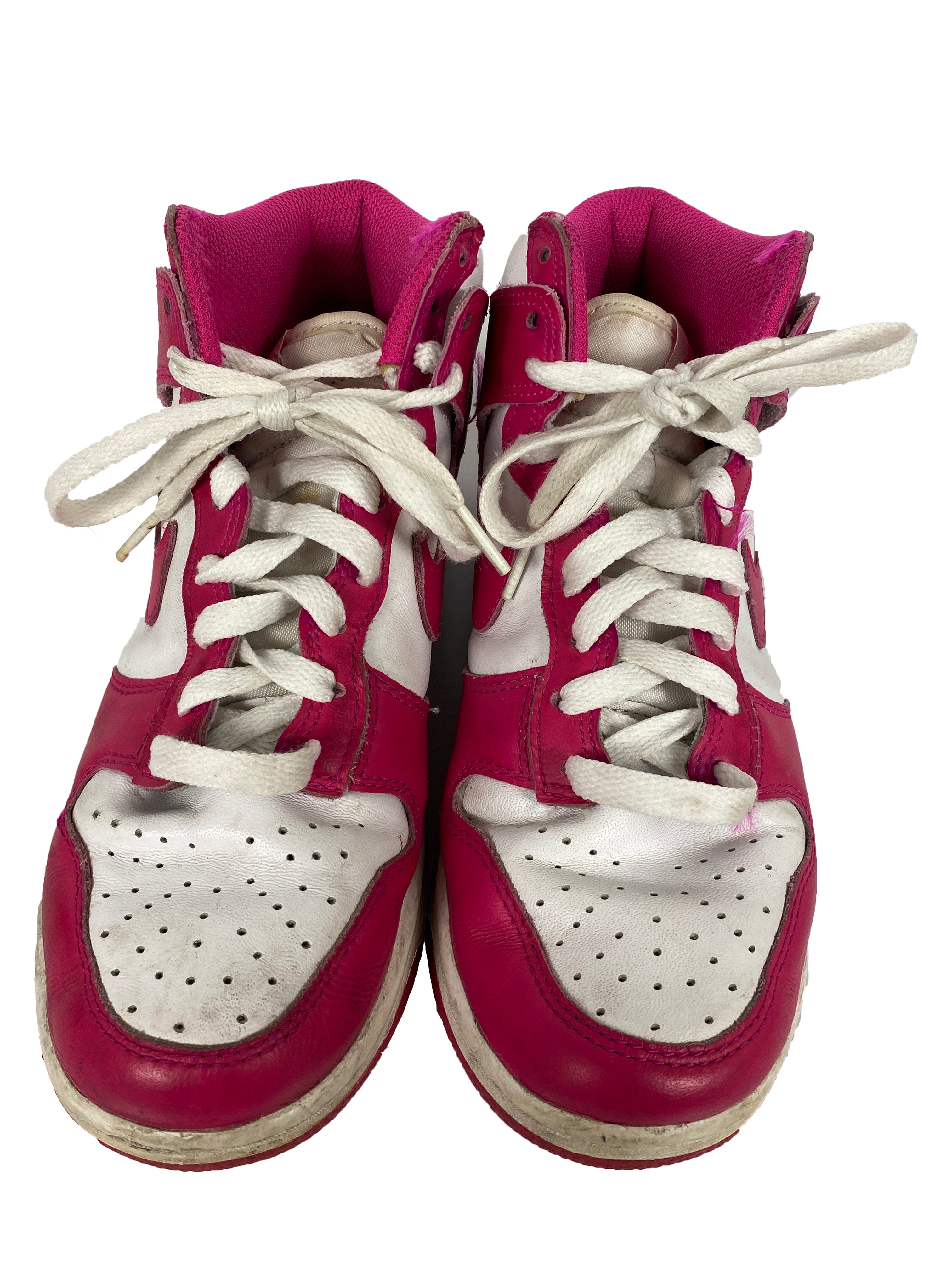 Nike Pink High Top Dunk Shoes Men's Size 6