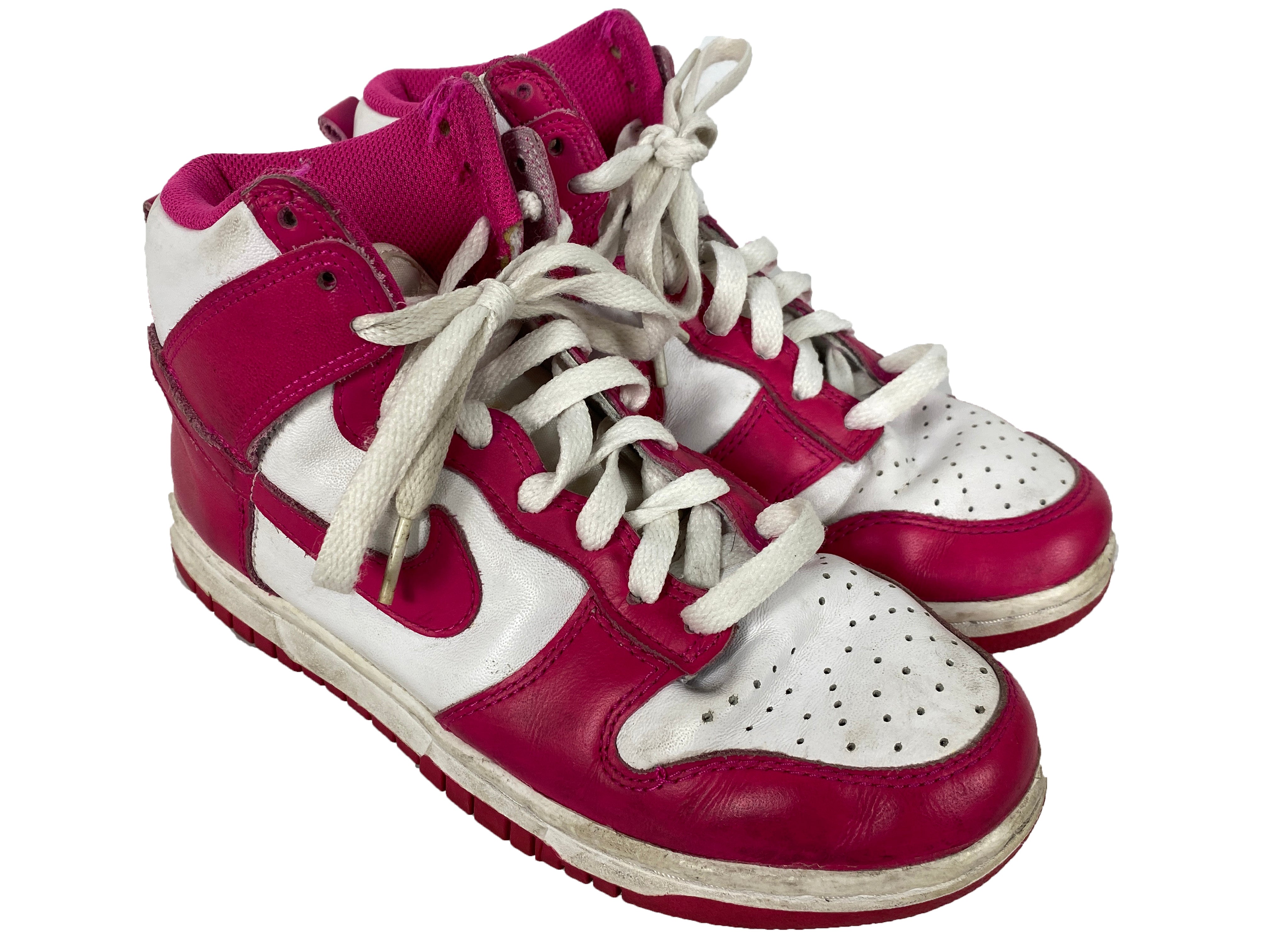 Nike Pink High Top Dunk Shoes Men's Size 6