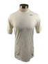 Nike Pro Dri-Fit Combat White Short Sleeve Shirt Fitted Men's Size M-Tall *NEW*