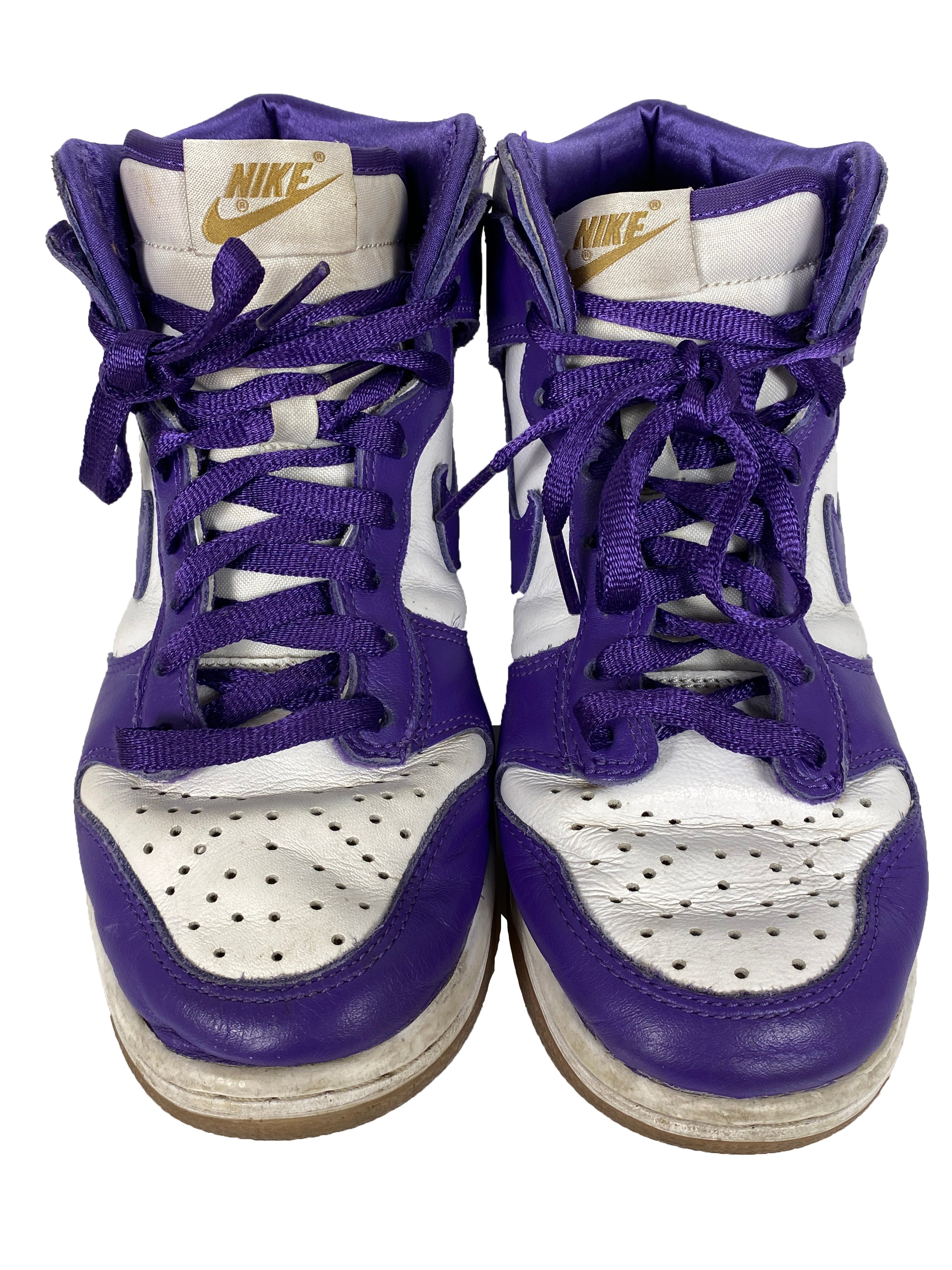 Nike Dunk High Sp W White Varsity Purple Nike Purple High Top Dunk