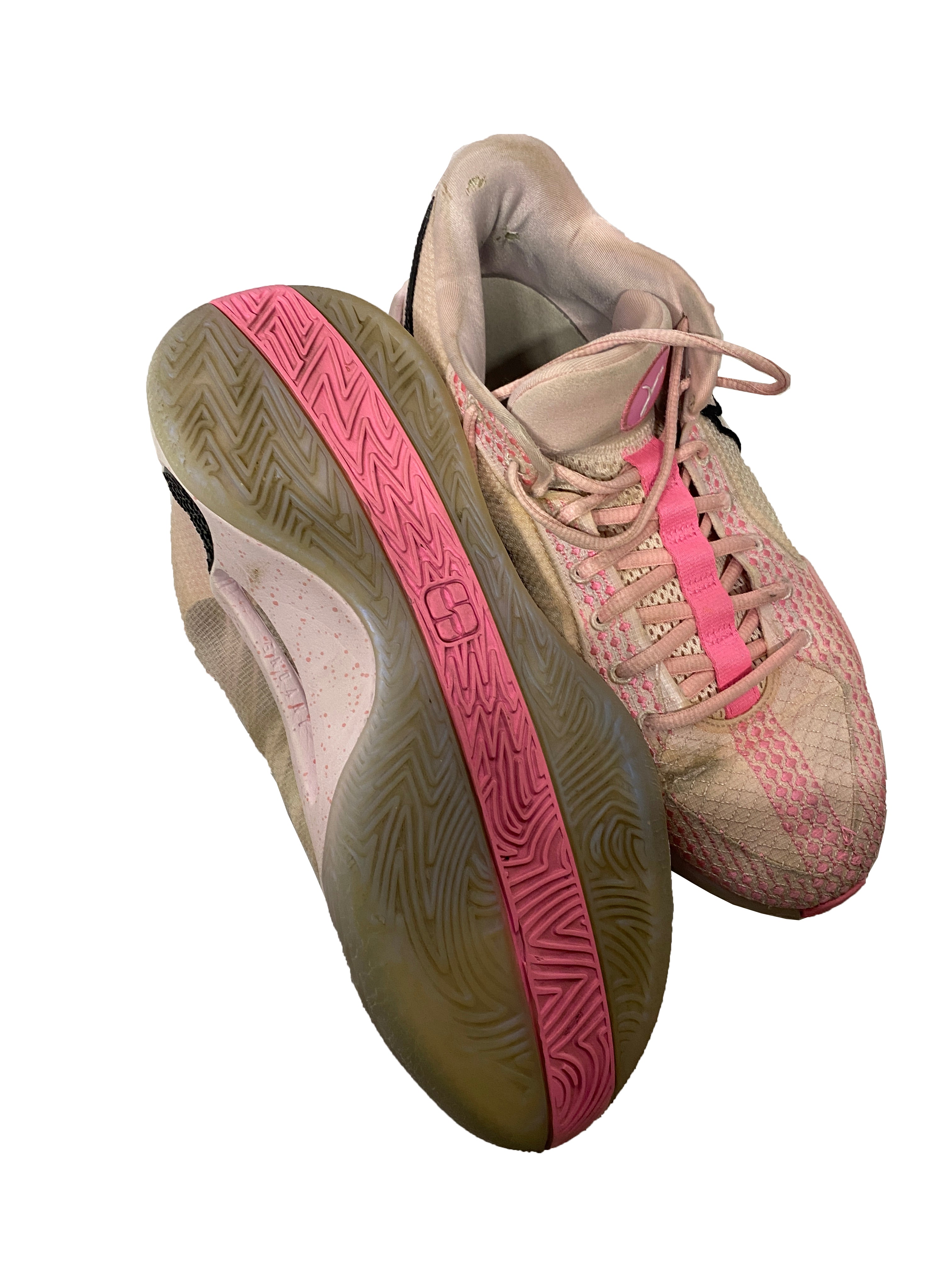 Nike Sabrina 1 Kay Yow Promo Shoes in Pink Women's Size 11.5/Men's Size 10