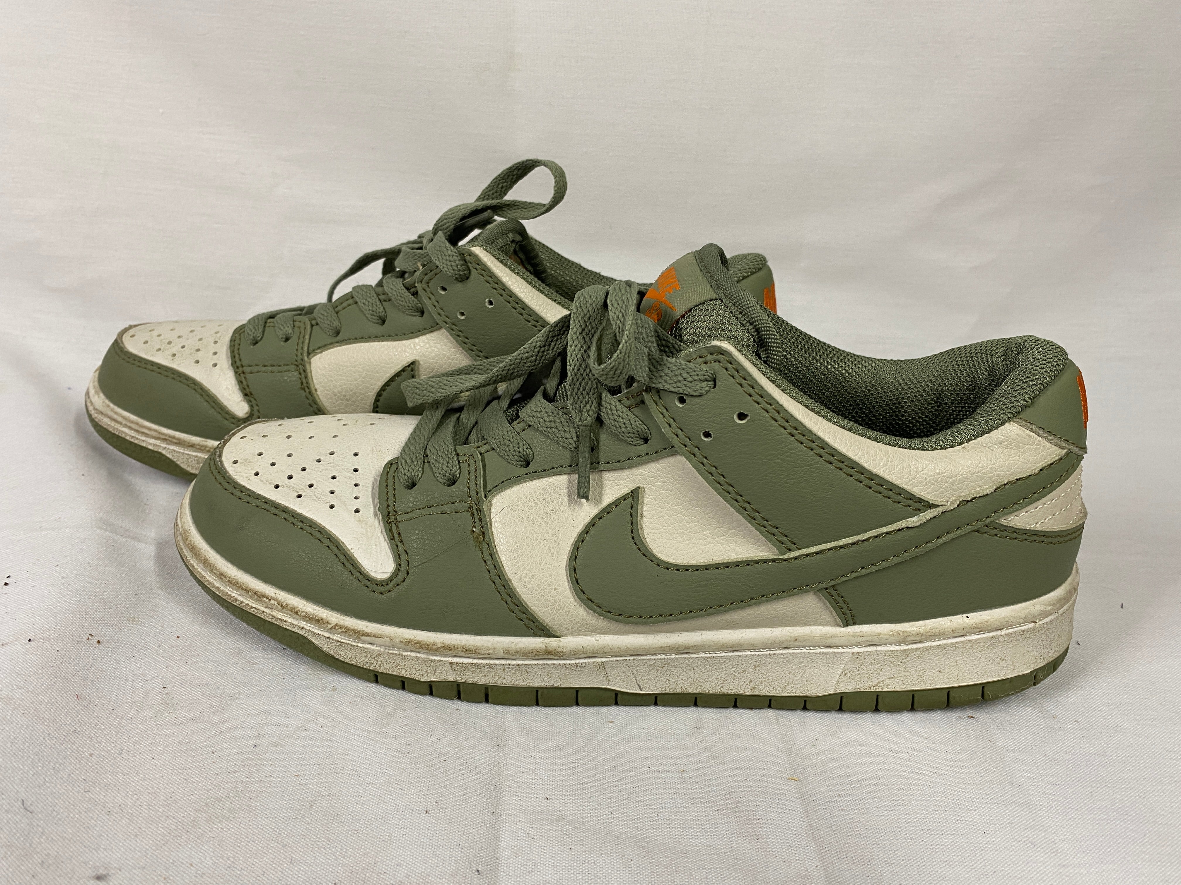 Nike SB Dunk Low Pro Orange Brand Labels Women's Size 8