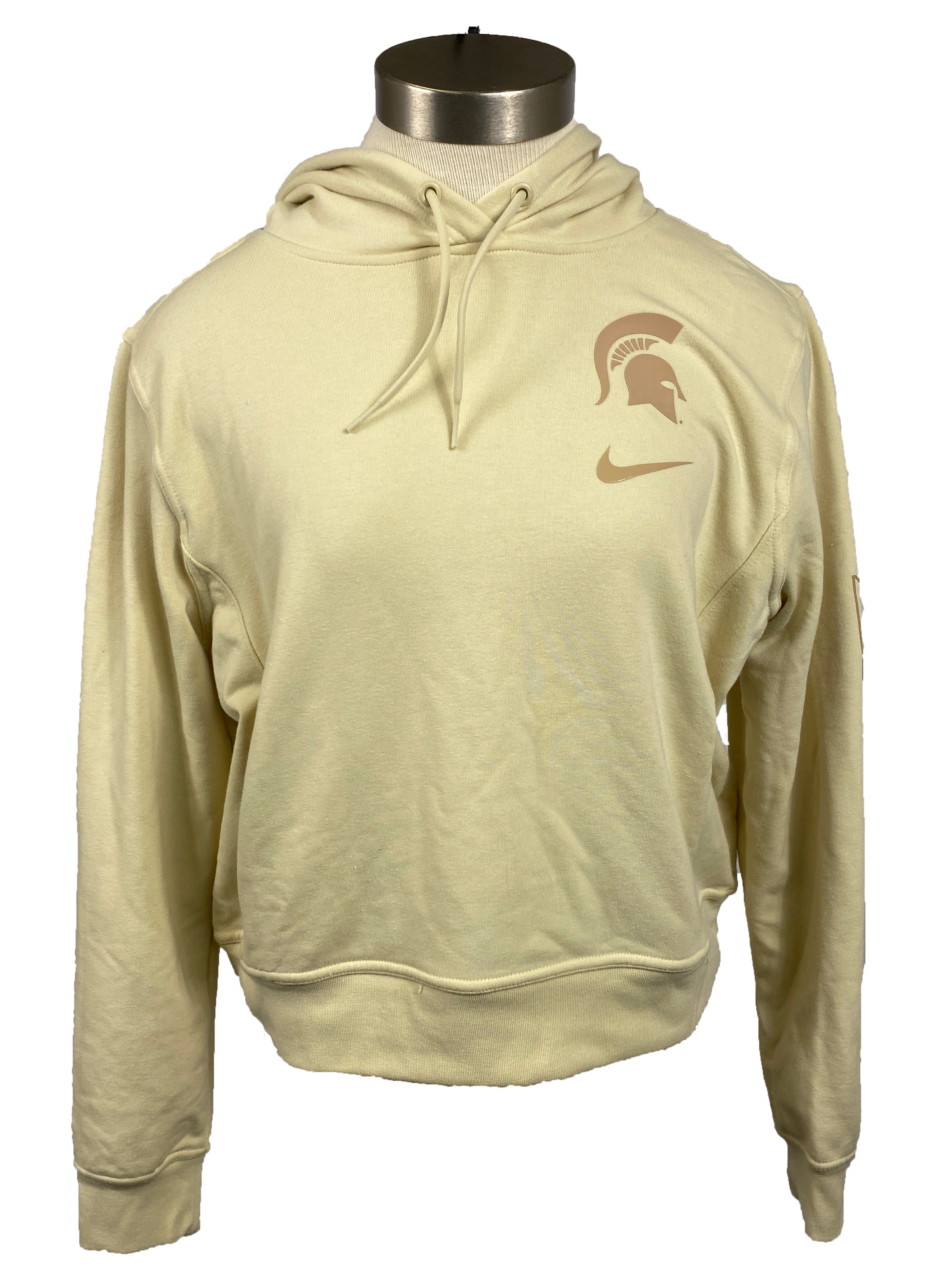Nike Tan Michigan State Hoodie Women's Size M